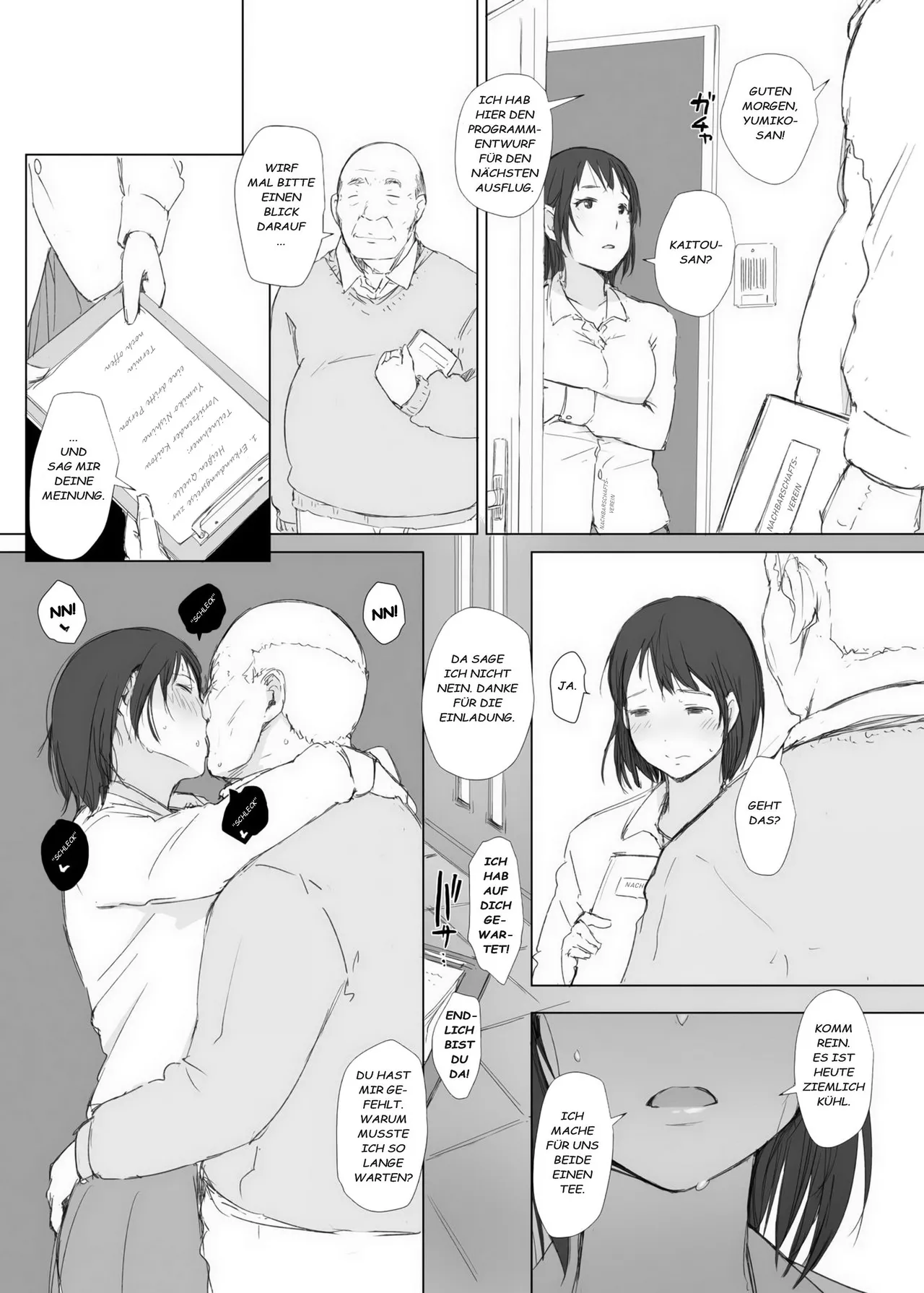 [Arakureta Monotachi (Arakure)] Netorareta Hitozuma to Netorareru Hitozuma [German] [Decensored] [Digital] imagen número 40