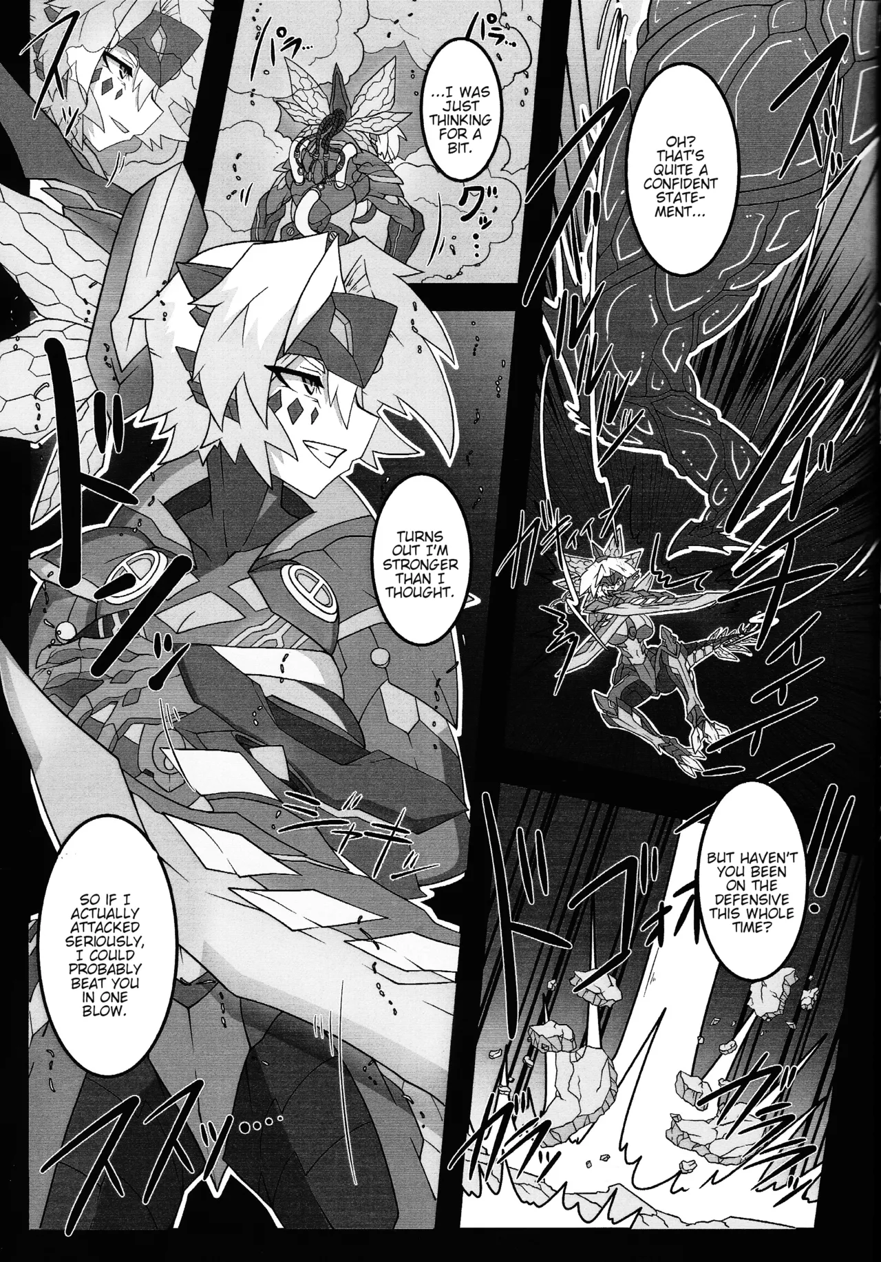 (C105) [Nameiru (Oekaki Kuso Umaaka.)] Sword Dragon Dokuhon BATTLE of KENTREGINA (Yu-Gi-Oh! OCG) [English] [Yravir Translation] Bildnummer 24