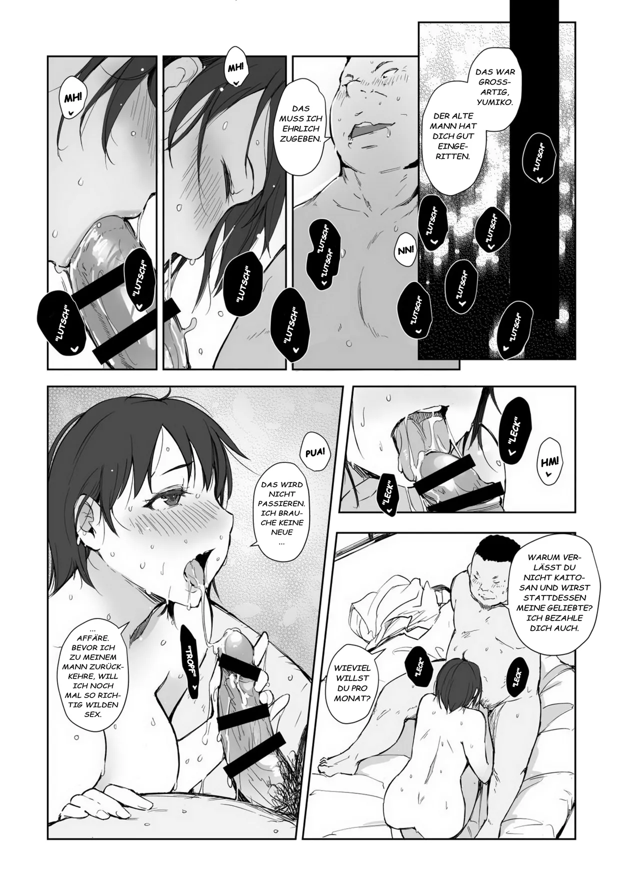 [Arakureta Monotachi (Arakure)] Netorareta Hitozuma to Netorareru Hitozuma 4 [German] [Digital] image number 27