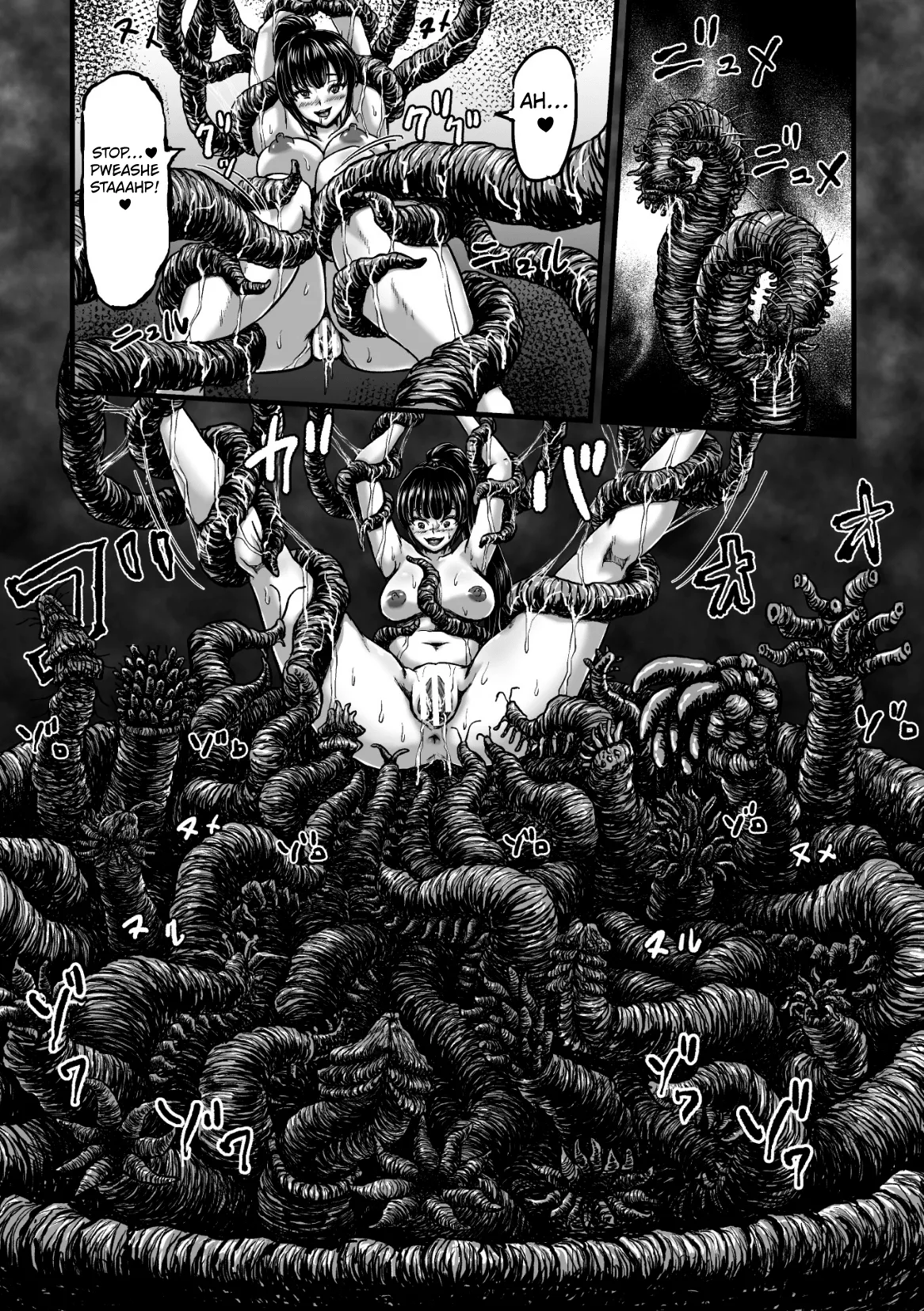 [1bit(Yuyu)] Kangoku Tentacle Battleship Episode 4 [English] [Kuraudo] изображение № 16