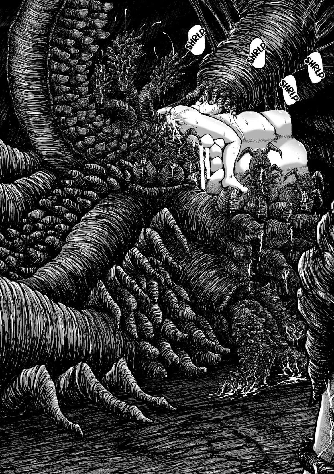 [1bit(Yuyu)] Kangoku Tentacle Battleship Episode 4 [English] [Kuraudo] изображение № 48