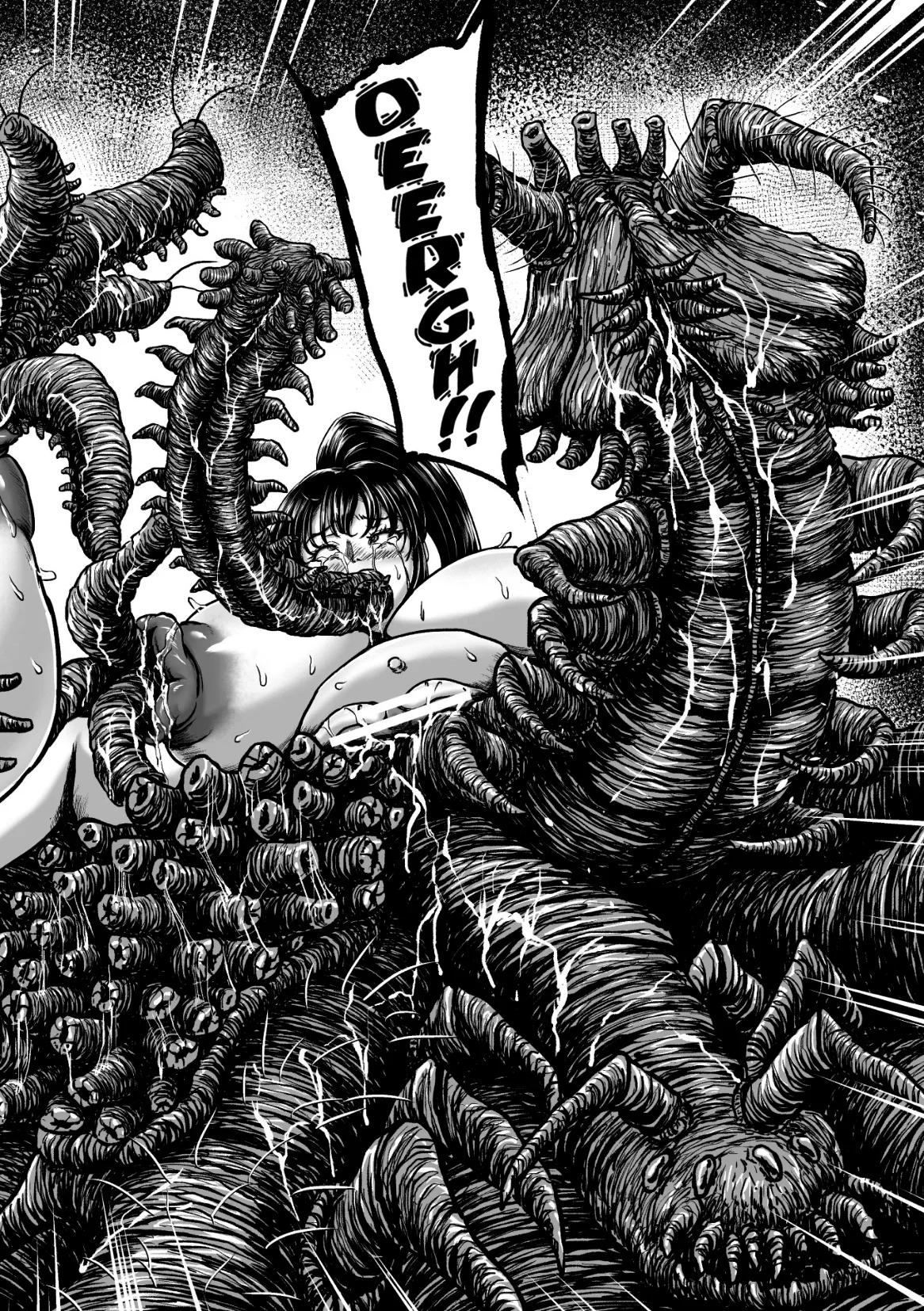 [1bit(Yuyu)] Kangoku Tentacle Battleship Episode 4 [English] [Kuraudo] изображение № 53