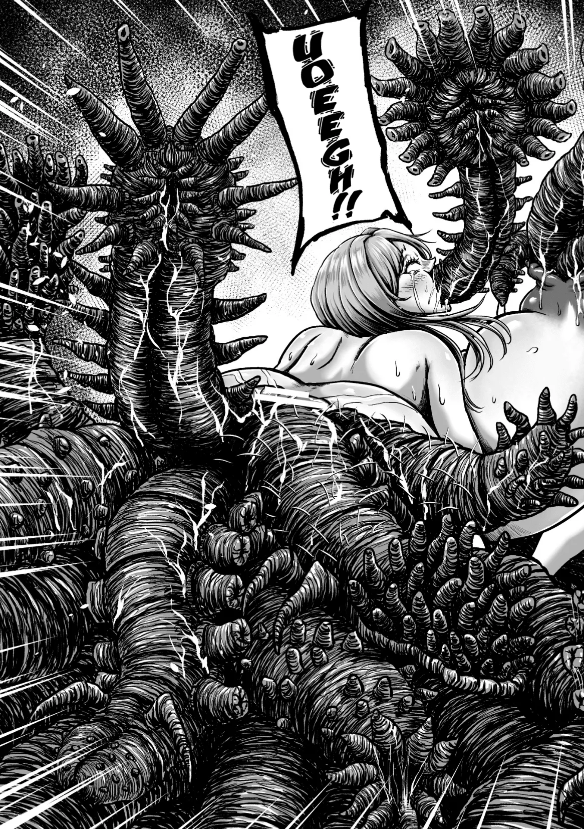 [1bit(Yuyu)] Kangoku Tentacle Battleship Episode 4 [English] [Kuraudo] изображение № 54