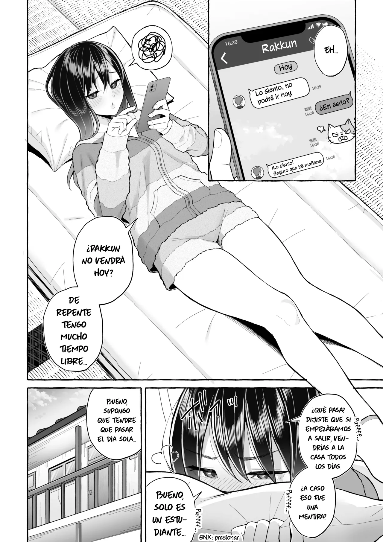 [Toshiue Onee-san Tengoku (Gyouza Teishoku)] Yopparai Nee-chan no Jinsei ga Kouten suru Koudou Henyou｜Una Nee-chan borracha le da color a su vida con una determinada declaración [Spanish] [La Legión Fantasma] 图片编号 9