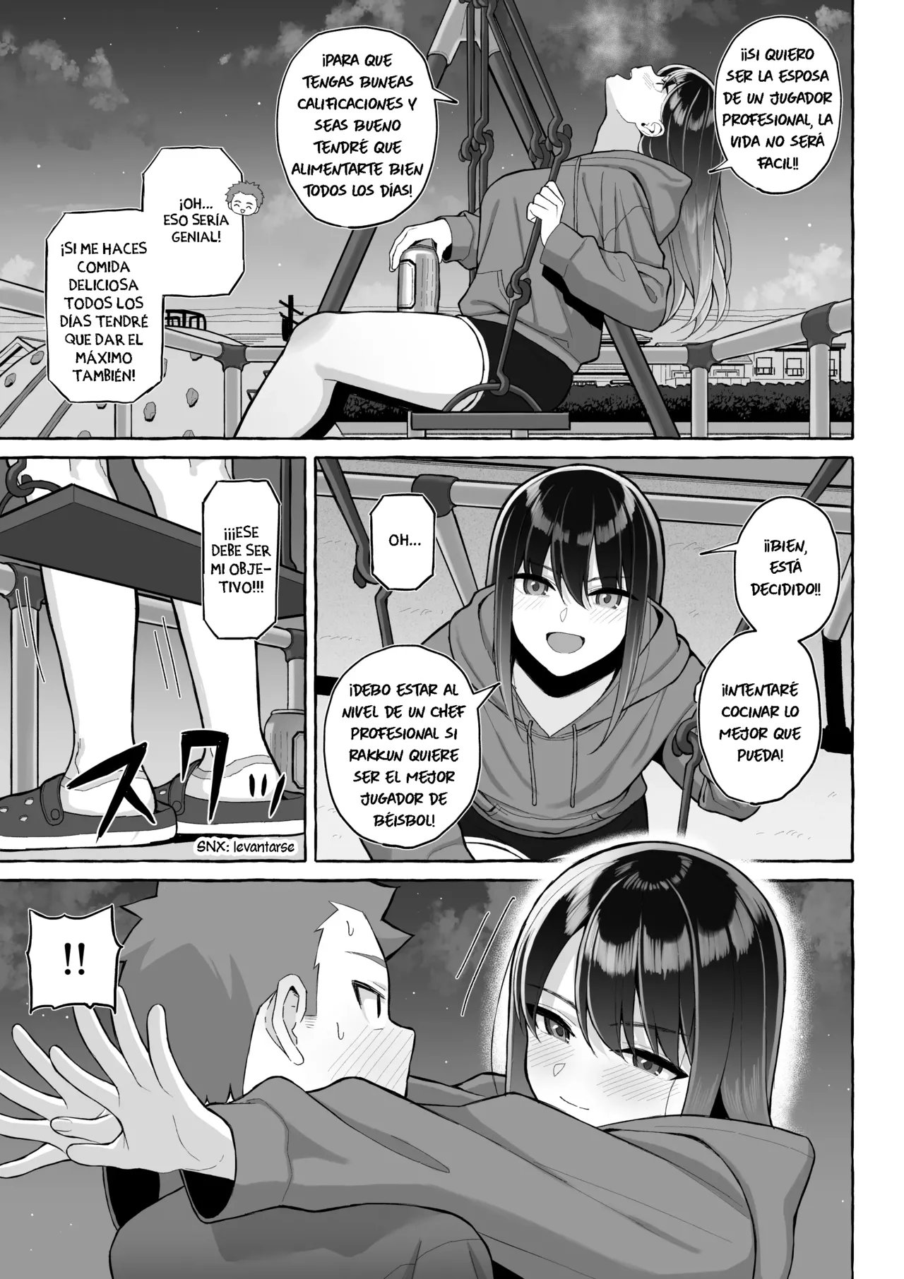 [Toshiue Onee-san Tengoku (Gyouza Teishoku)] Yopparai Nee-chan no Jinsei ga Kouten suru Koudou Henyou｜Una Nee-chan borracha le da color a su vida con una determinada declaración [Spanish] [La Legión Fantasma] 图片编号 20