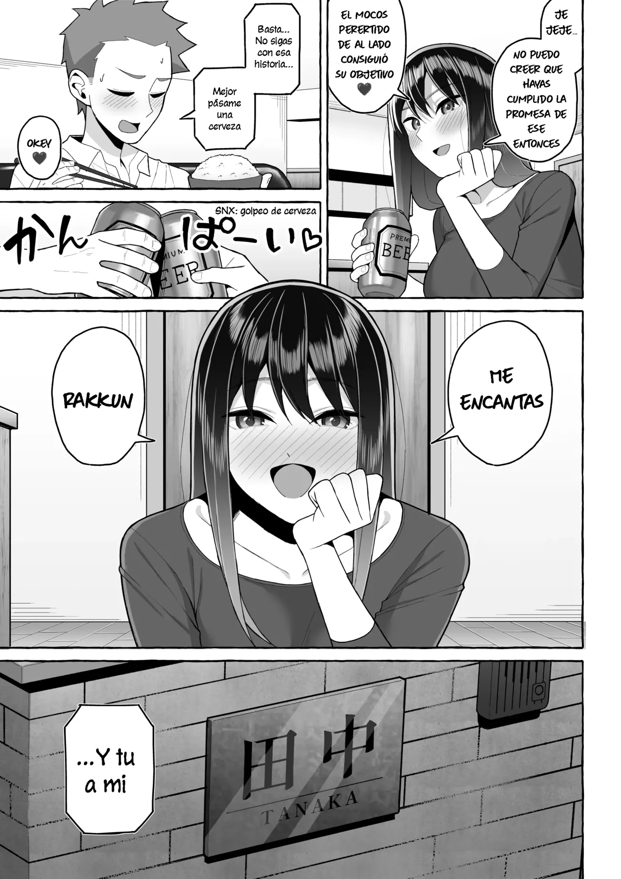 [Toshiue Onee-san Tengoku (Gyouza Teishoku)] Yopparai Nee-chan no Jinsei ga Kouten suru Koudou Henyou｜Una Nee-chan borracha le da color a su vida con una determinada declaración [Spanish] [La Legión Fantasma] 图片编号 40