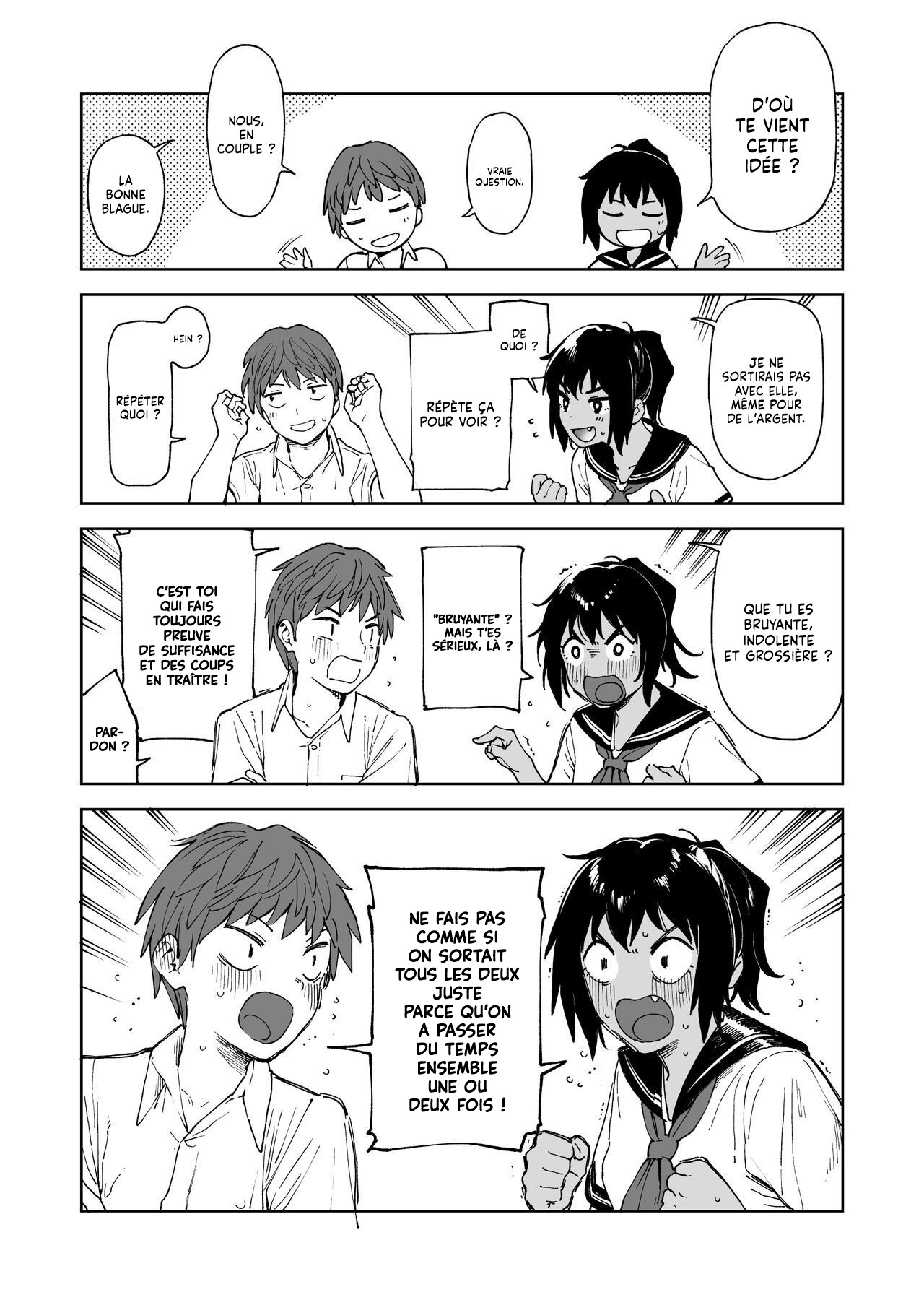 [Sashimi no Wife (Shiden)] After Summer Vacation | Après les Vacances d'Été [French] [Lopxi] [Digital] 이미지 번호 8