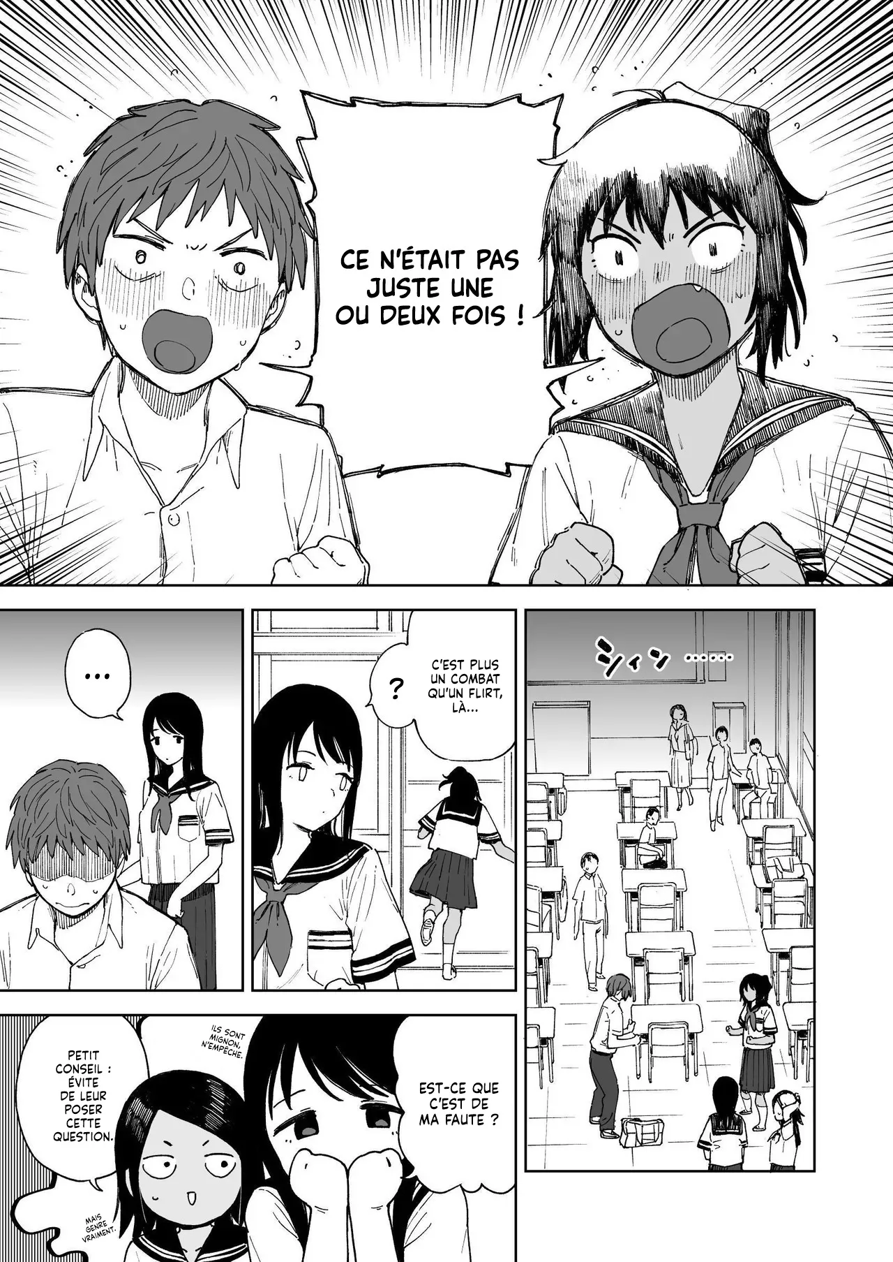 [Sashimi no Wife (Shiden)] After Summer Vacation | Après les Vacances d'Été [French] [Lopxi] [Digital] 이미지 번호 9