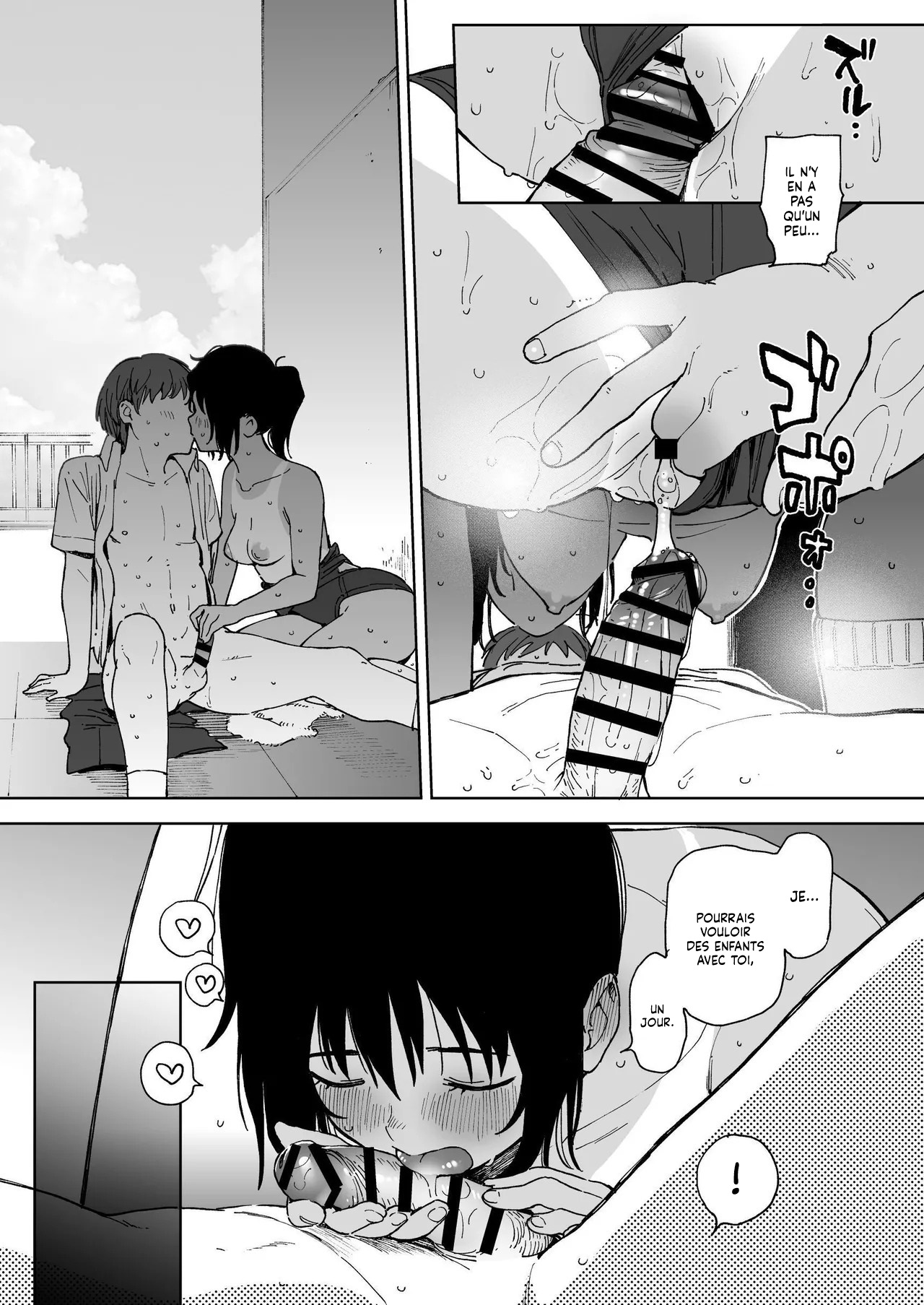 [Sashimi no Wife (Shiden)] After Summer Vacation | Après les Vacances d'Été [French] [Lopxi] [Digital] 이미지 번호 31