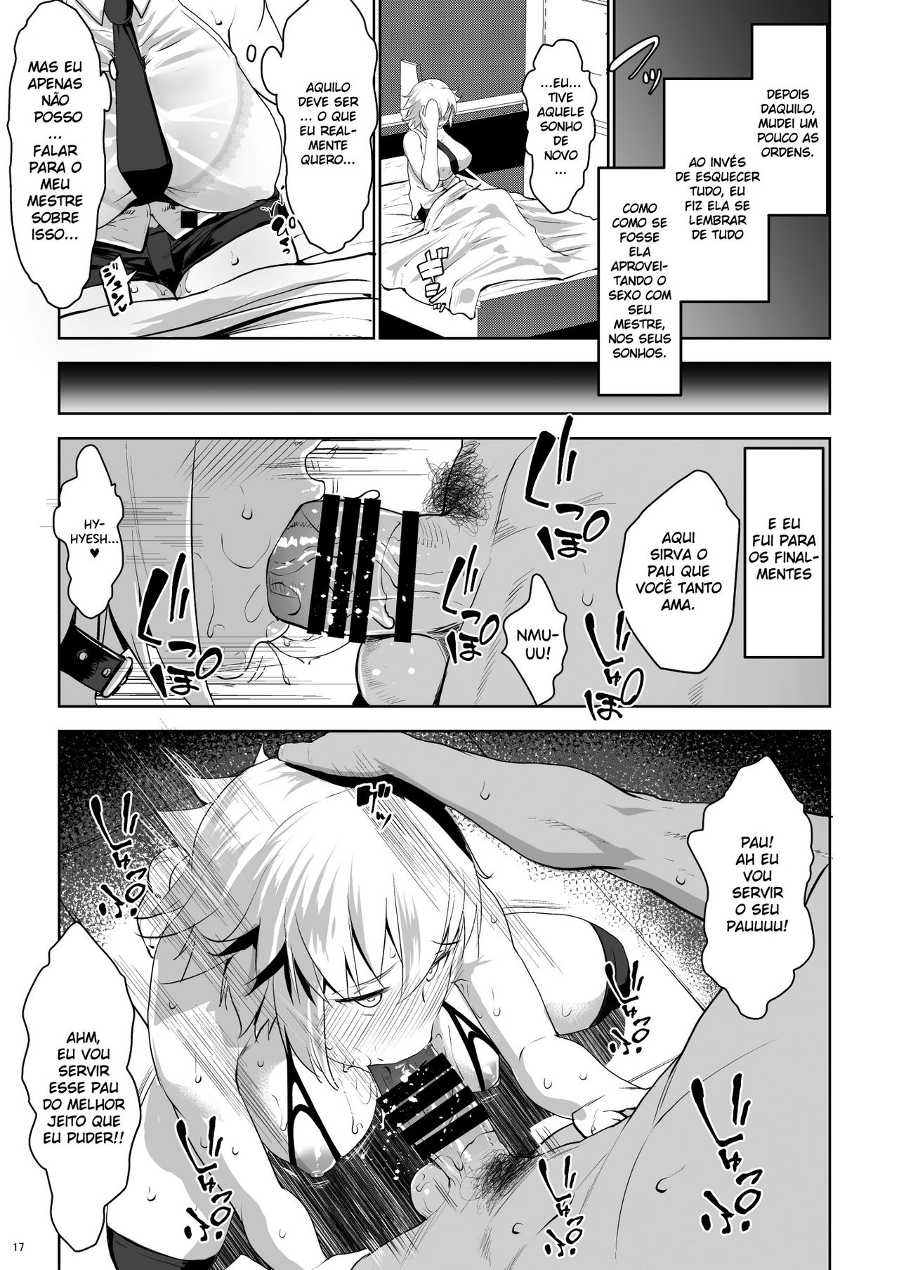 [Nanatsu no Kagiana (Nanakagi Satoshi)] Sapohame Jeanne (Fate/Grand Order) [Portuguese-BR] [HQHentai.com.br] 图片编号 17