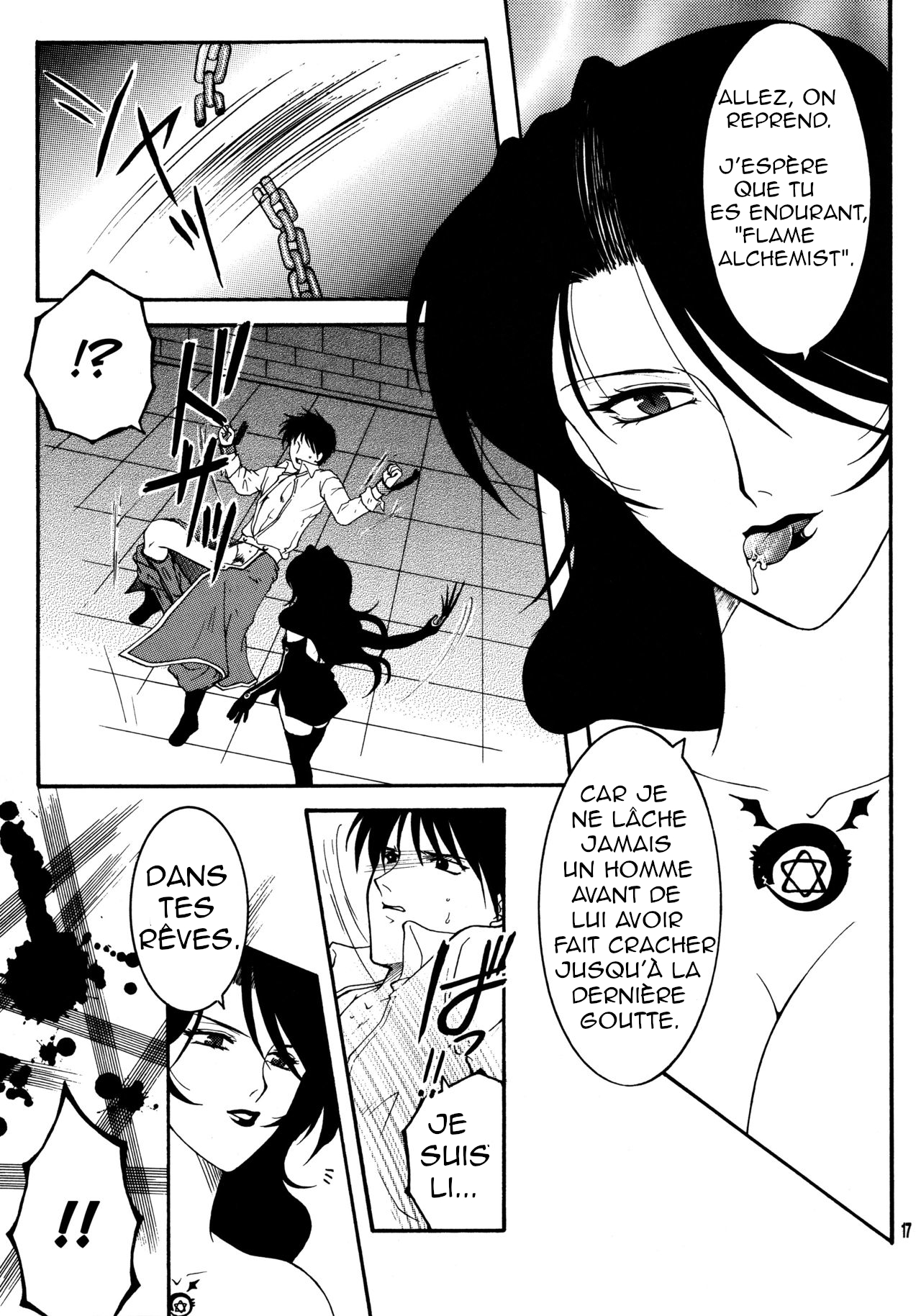 (C66) [Strawberry Nipple (Yasuhara Tsukasa)] Yami En Bu | The Flame's Dark Embrace (Fullmetal Alchemist) [French] 16eme image