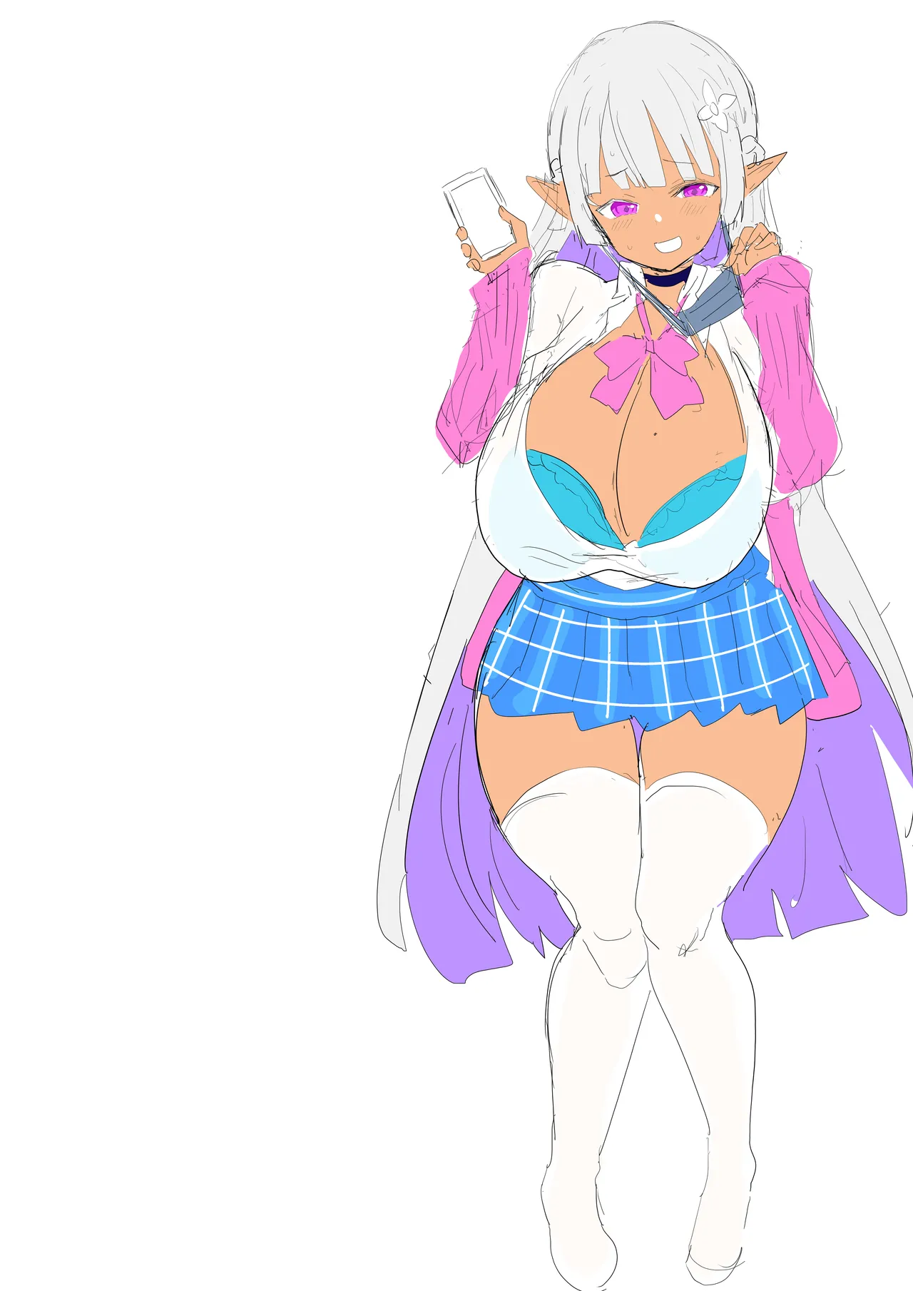 [Union Bust (Kazutaro)] Kanzen ni Gal Ochi Shita Ryuugakusei Elf no Shidouhou [Digital] image number 42