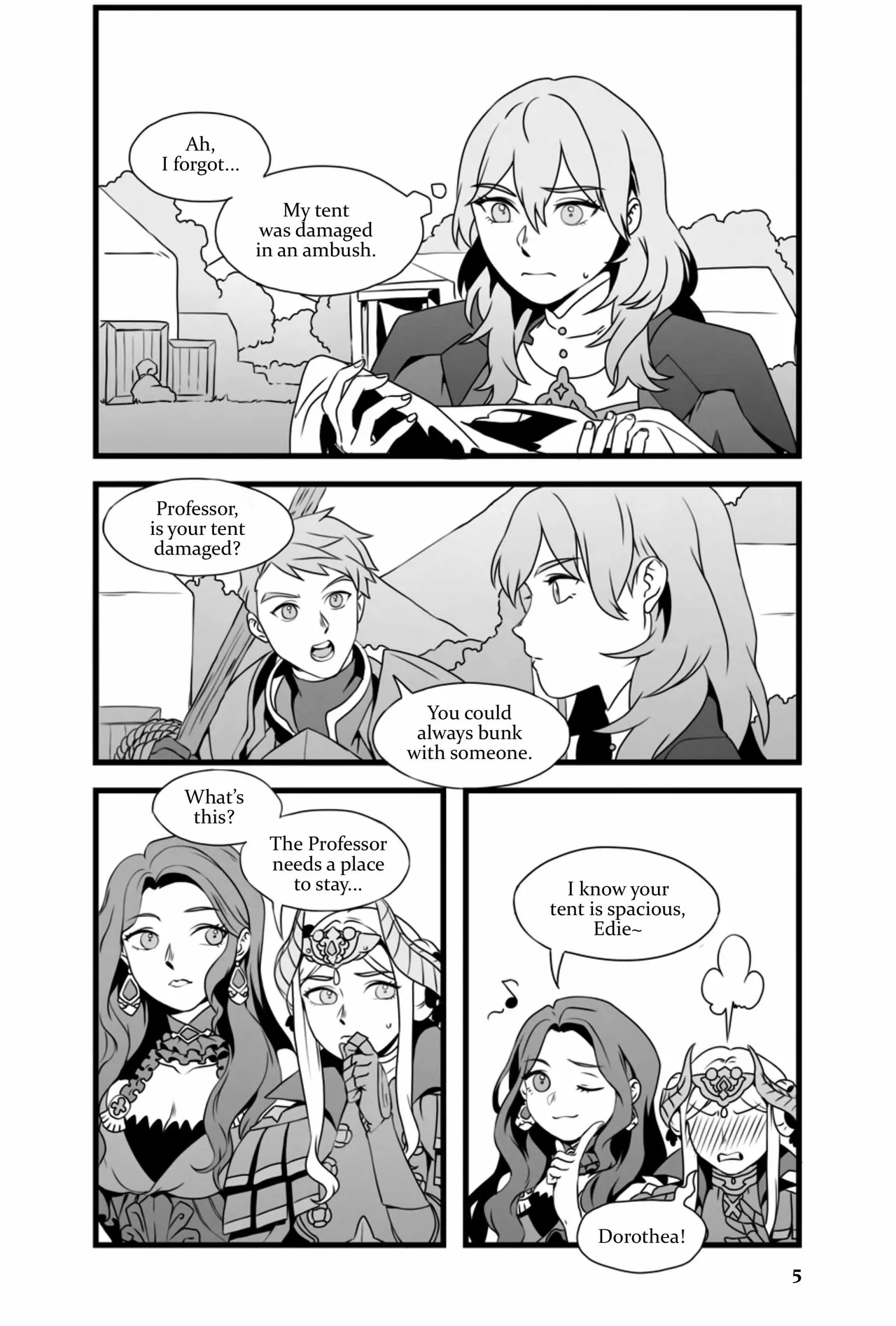 [radiostarkiller] My Heart's a Secret (Fire Emblem: Three Houses) numero di immagine  5