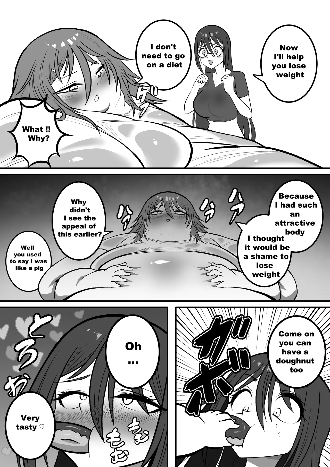 [ Kaiga ] SSBBW weight gain sisters [ Complete ] 图片编号 7