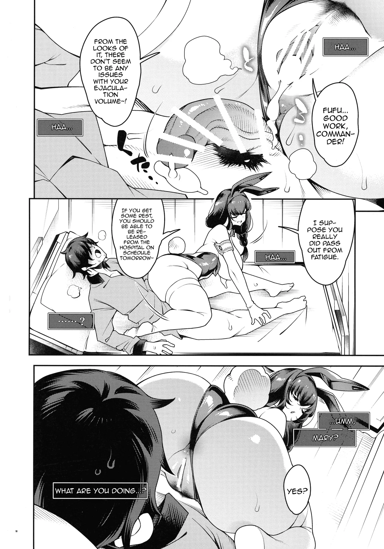 [Pilotstar (Iso Nogi)] Ecchi de Bunny de Oisha-san / The Lewd Bunny Doctor (Goddess of Victory_Nikke) [English] {Doujins.com} image number 18