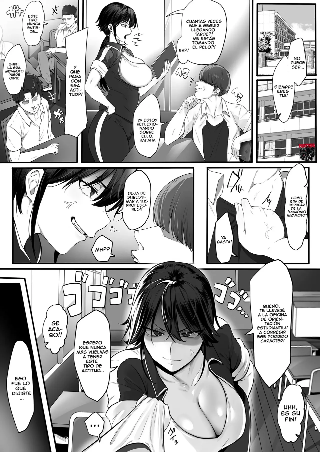 [yesman] Onna Kyoushi ha Zetsurin Koubi de Mesu ni Naru (1) | Mi maestra se vuelve mujer por tener sexo bestial [Spanish] [Panther Scan] Bildnummer 3