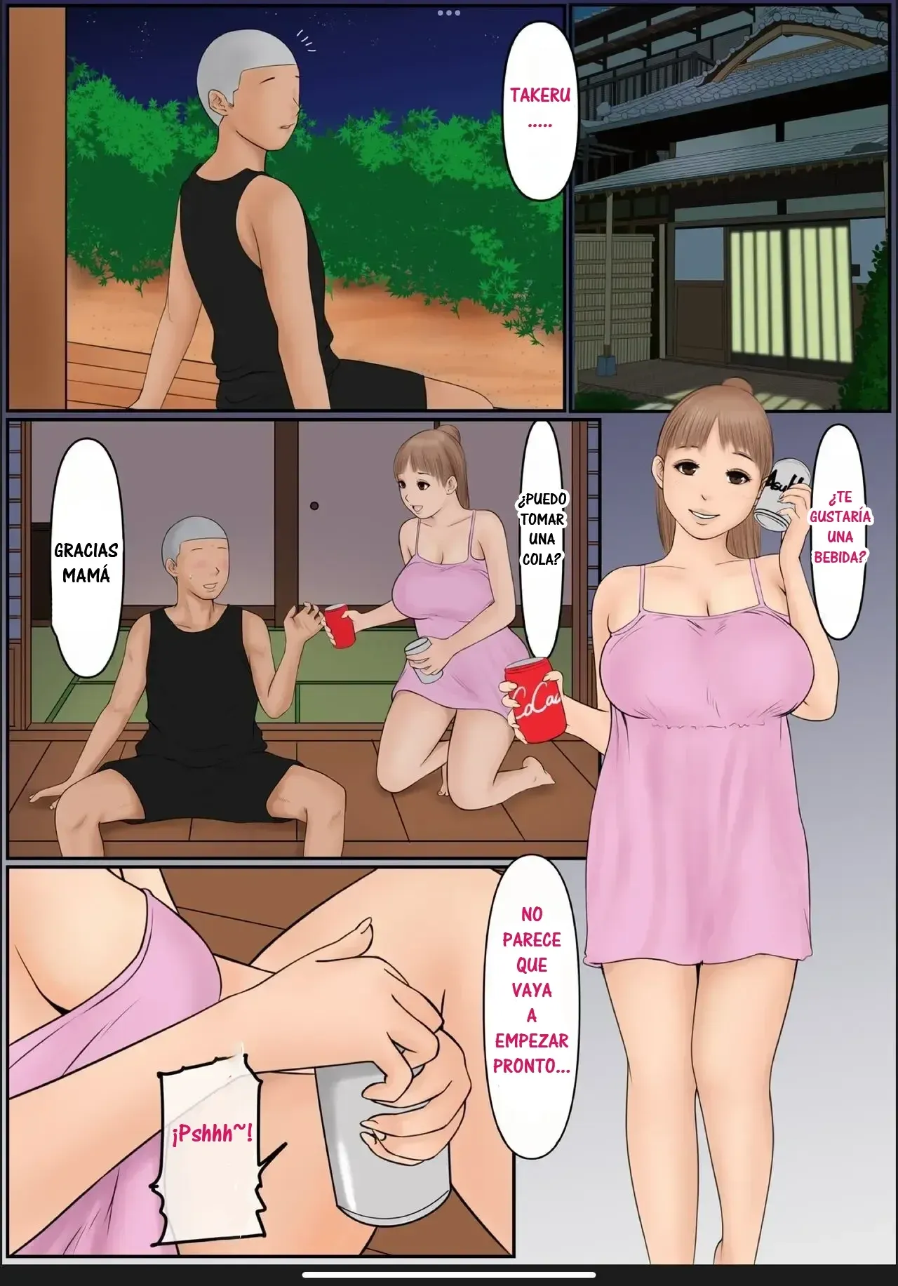 [Cammy] Boku no Kaa-chan｜Mi Mamá es... [Spanish] [RYU.SHINS] [Partially Uncensored] image number 14