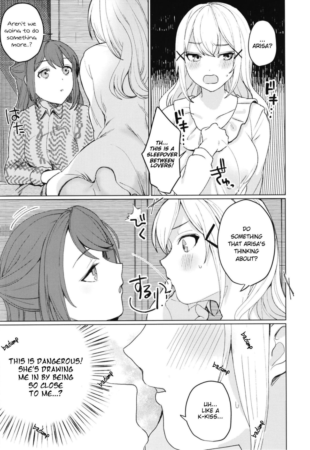 [93bangai (Nochita Sin)] Kimi to KiraKira | Shining With You (BanG Dream!) [English] [Uselessbian Translations] [Digital] 10eme image