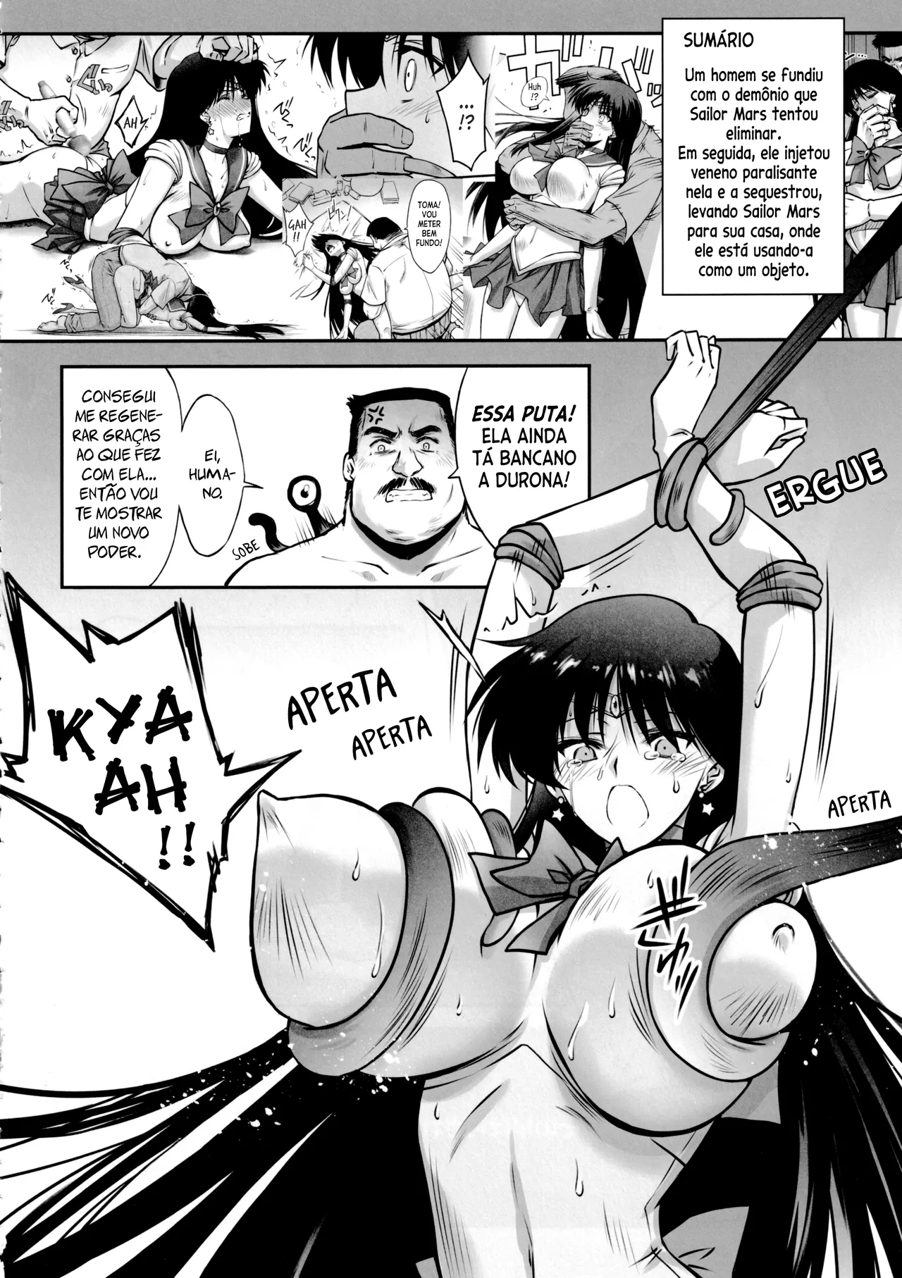 [Blue Garnet (Serizawa Katsumi)] Sono Hoshi wa Yogosarete 2 | A estrela foi corrompida 2 (Bishoujo Senshi Sailor Moon) [ramza022] Bildnummer 9