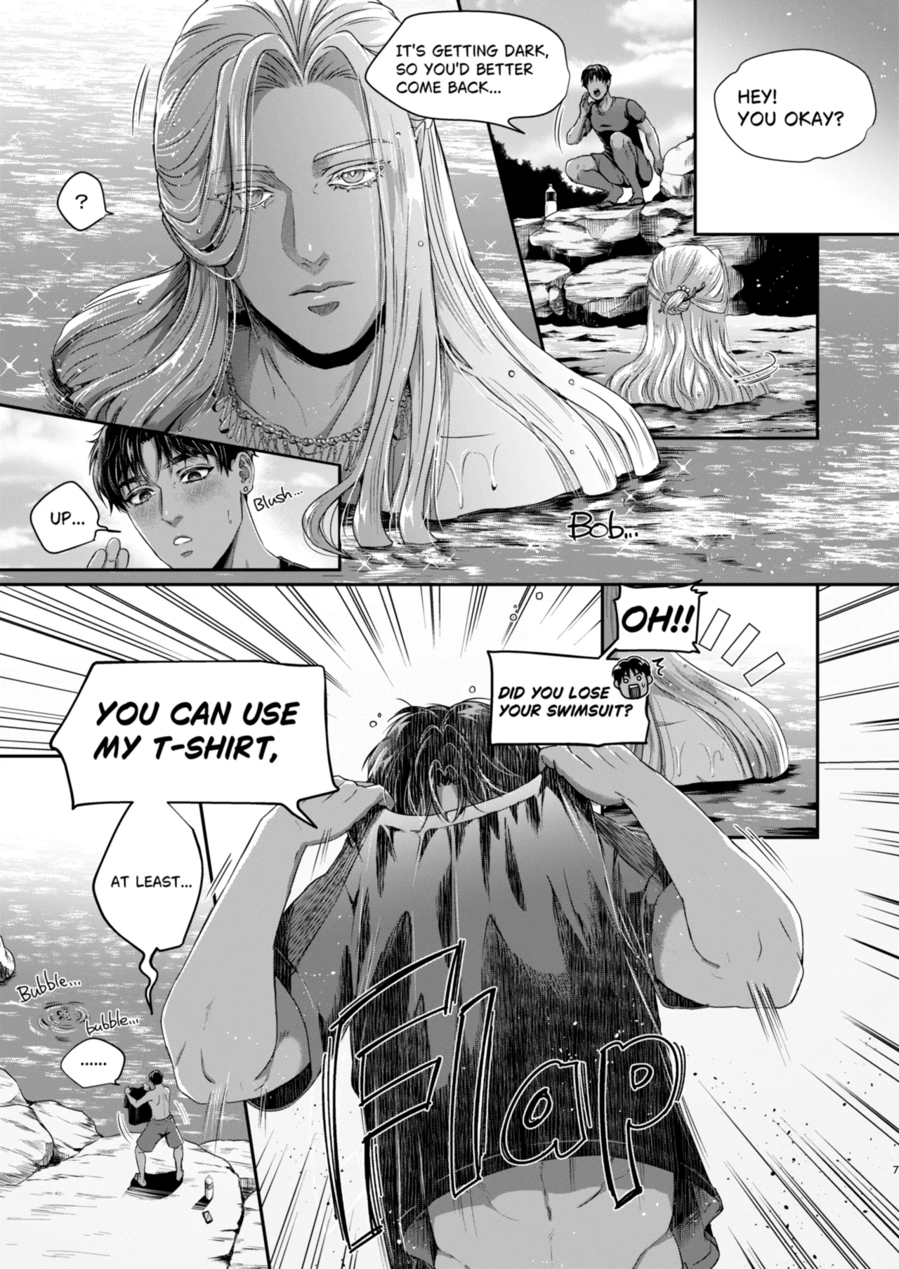 [GOE (BOTAN)] Beautiful merman is a cuntboy [English] Bildnummer 6