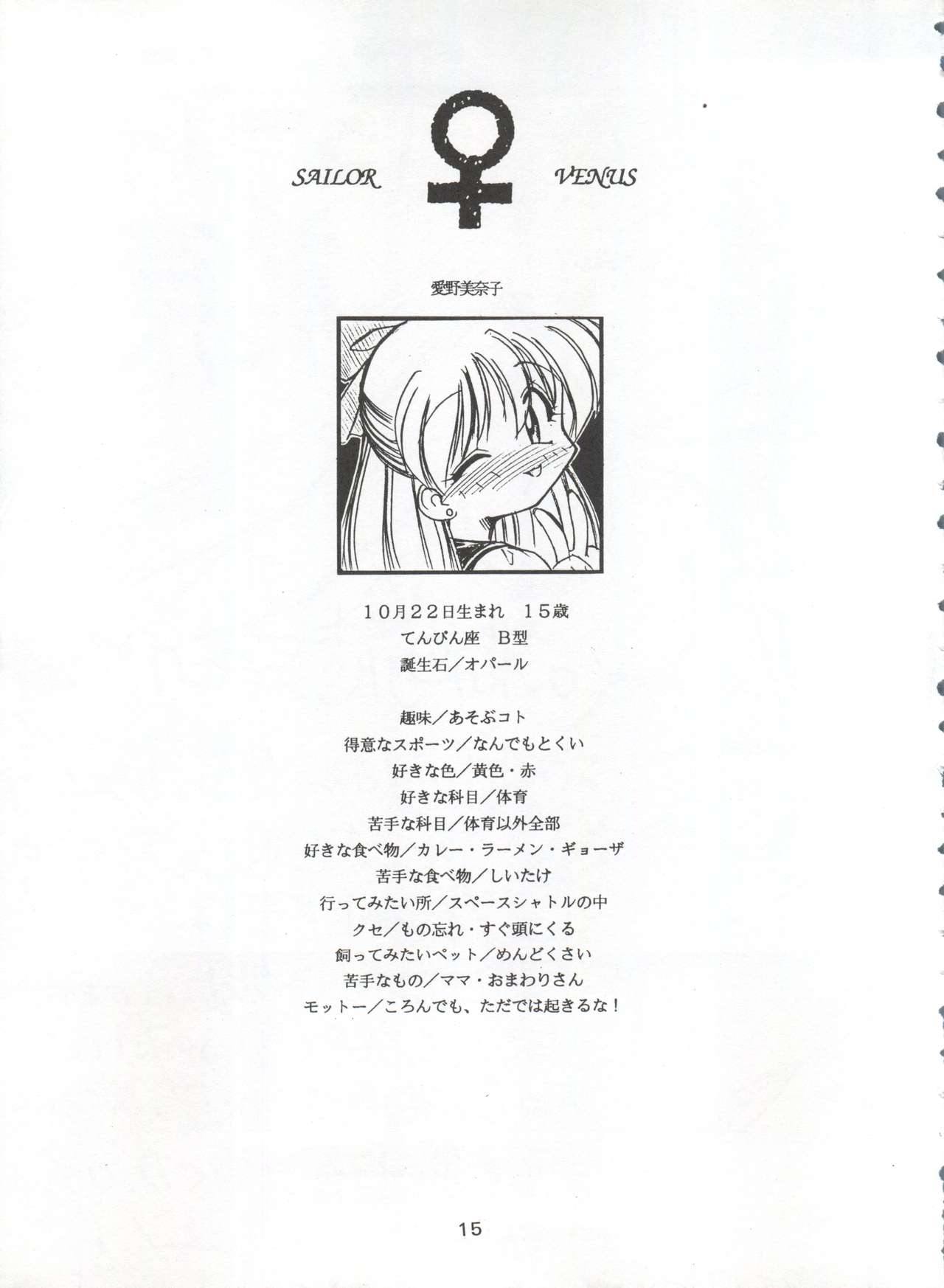 (CR19) [Umesuke (Umemachi Syouji)] HABER EXTRA IV Shouji Umemachi Only Book 3 - SOLO (Bishoujo Senshi Sailor Moon) imagen número 15