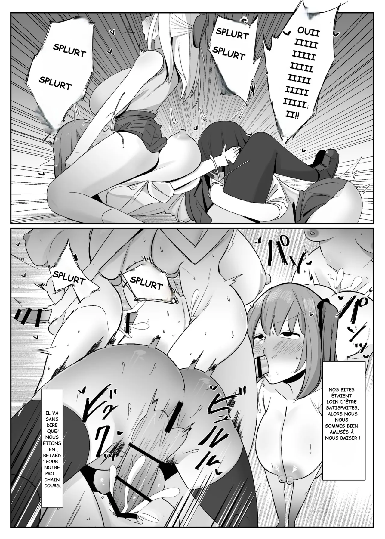 [Kosuko Teikoku (sella)] Aruhi Totsuzen Futanari wa Bokki shitara shasei suru no ga Atarimae no Sekai ni nattara [FRENCH] [Kubozuka] [Digital] numero di immagine  15