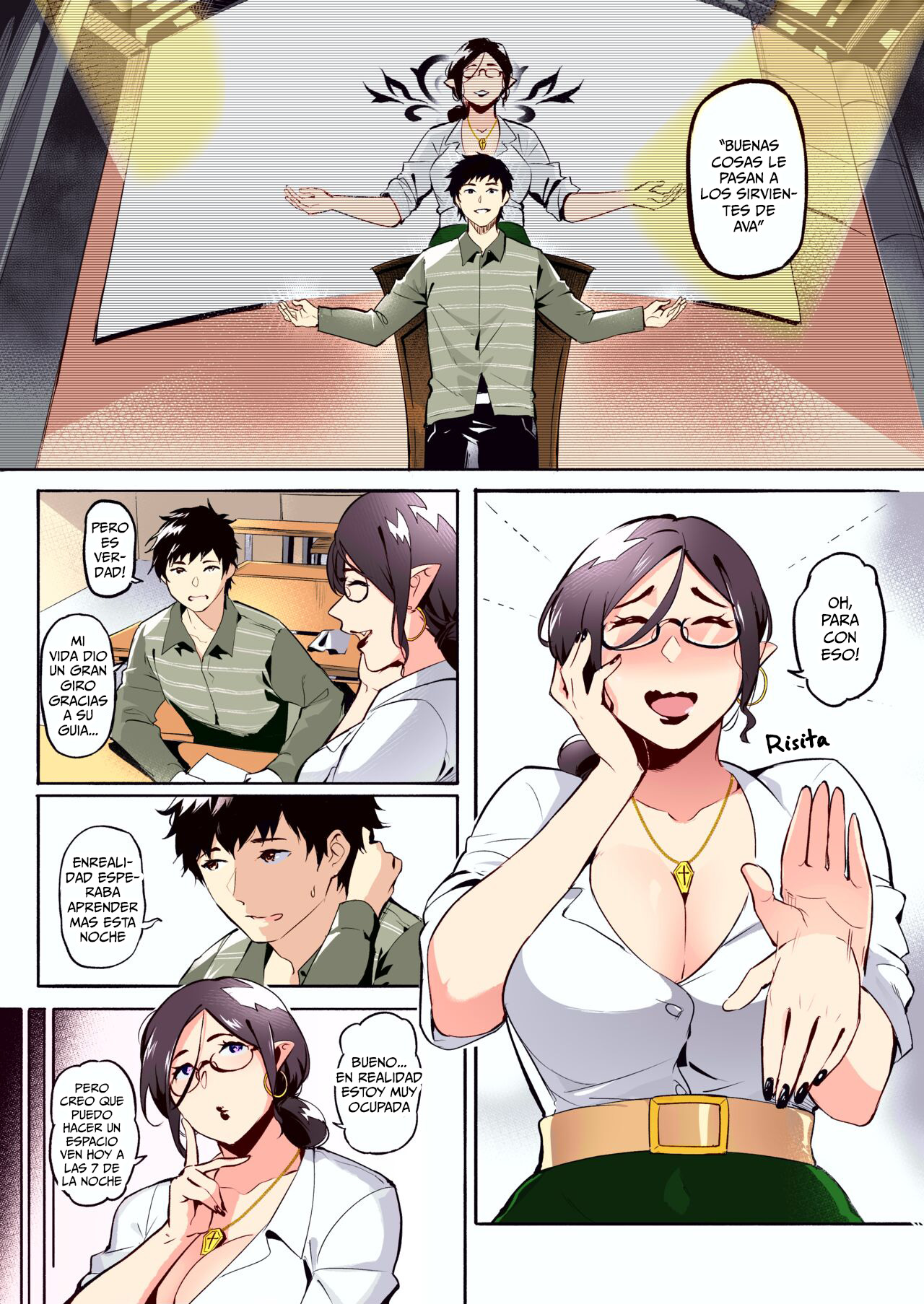 [WaifuSplit] AVALOS [Spanish] [Me Banearon x P3NDEJ0] [Colorized] numero di immagine  7