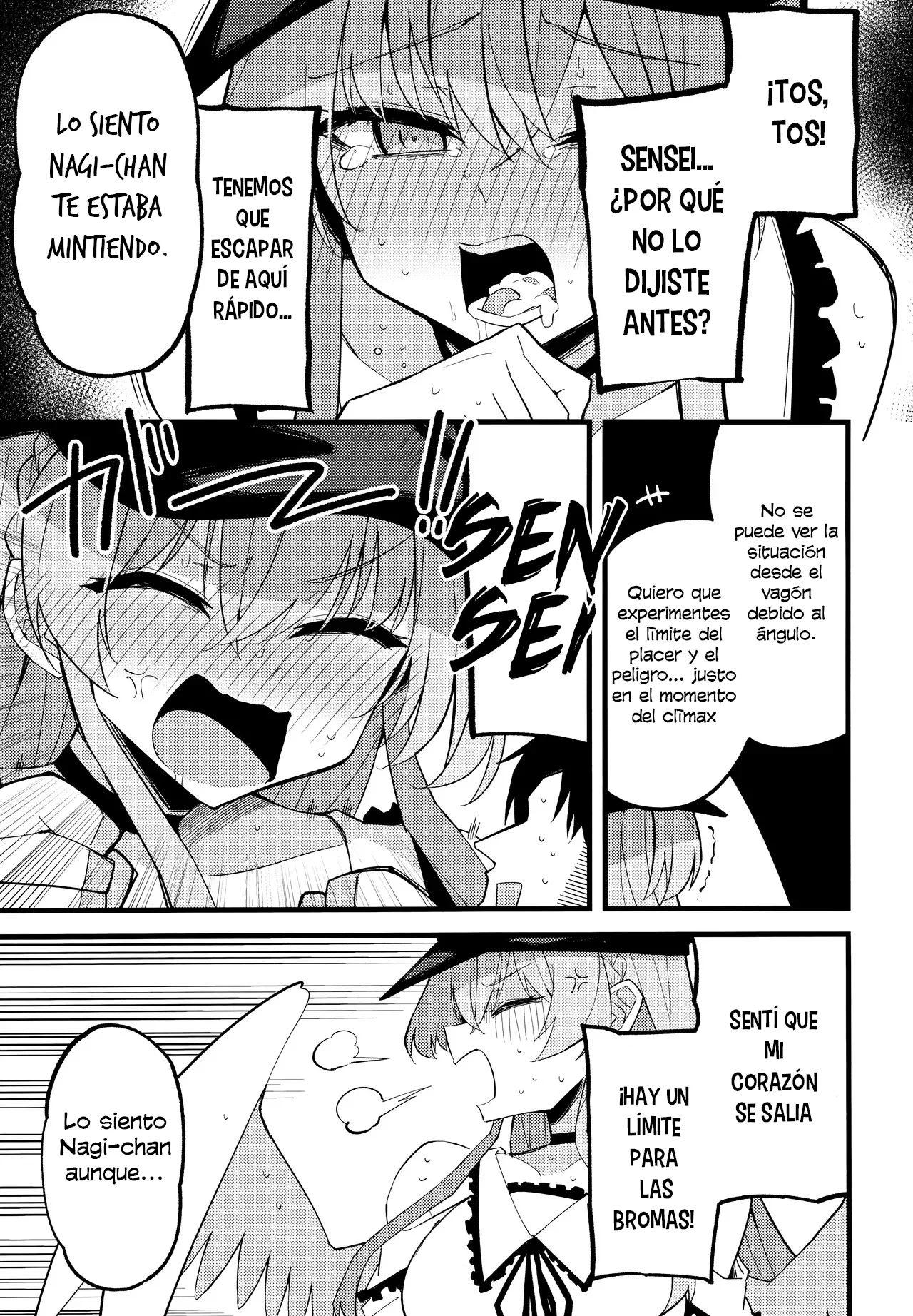 (C105) [MiracleBurn (Himiya Zyo-zu)] Konna Oshinobi Date… Kiitemasen!｜¡No creí que terminaría así! (Blue Archive) [Spanish] [Cathal y sus panas] 画像番号 14