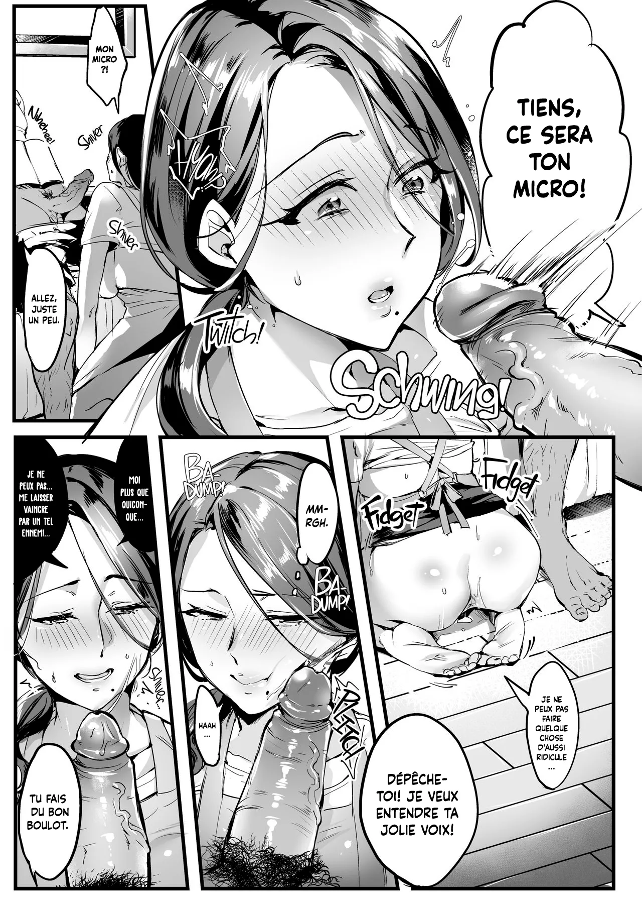 [Hatake no Oniku (Minamoto)] Tsuma ni Damatte Sokubaikai ni Ikun ja Nakatta 1.5 | I Shouldn't Have Gone To The Doujinshi Convention Without Telling My Wife 1.5 [French] [pape245] [Decensored] [Digital] image number 4