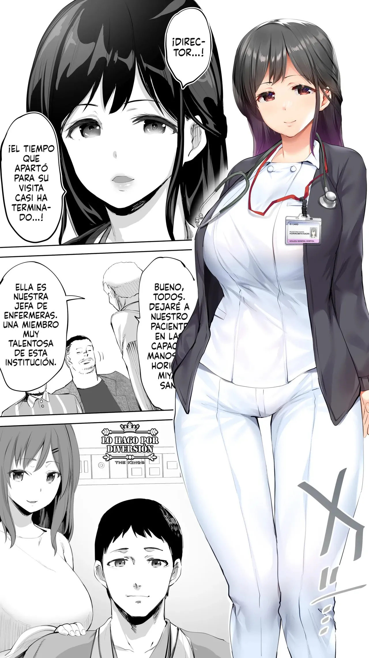 [STUDIO HUAN (Raidon)] Jimoto no Hame Tomo. "Doukyuusei no Kangoshi K"｜La Amiga Sexual De Mi Ciudad Natal. "El Caso de mi Excompanera de Clase, la Enfermera K" [Spanish] [WOLFGANGSCAN] 图片编号 7