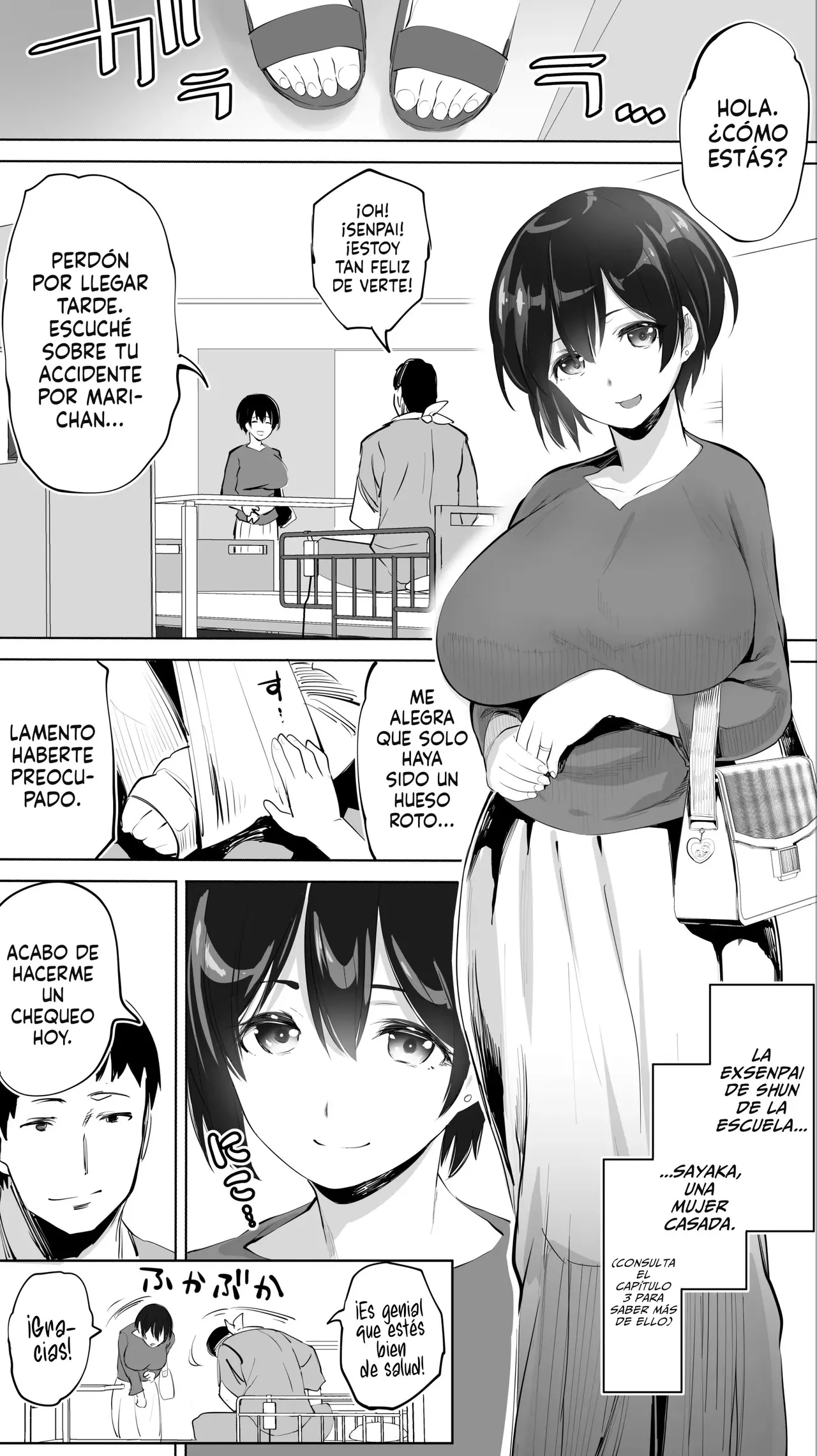 [STUDIO HUAN (Raidon)] Jimoto no Hame Tomo. "Doukyuusei no Kangoshi K"｜La Amiga Sexual De Mi Ciudad Natal. "El Caso de mi Excompanera de Clase, la Enfermera K" [Spanish] [WOLFGANGSCAN] 图片编号 21