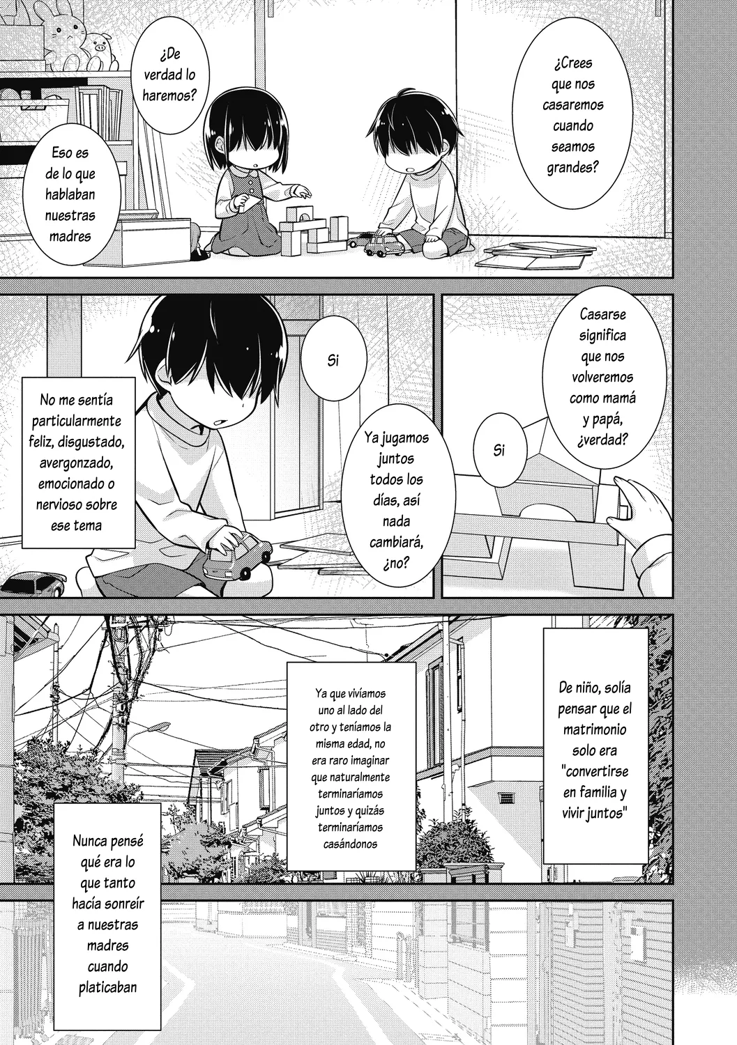 [Suzudama Renri] Osananajimi no Yukusue + Yukusue Sono Saki (Milky Memory) [Spanish] [Lovely Diablesse Scan] [Digital] numero di immagine  1