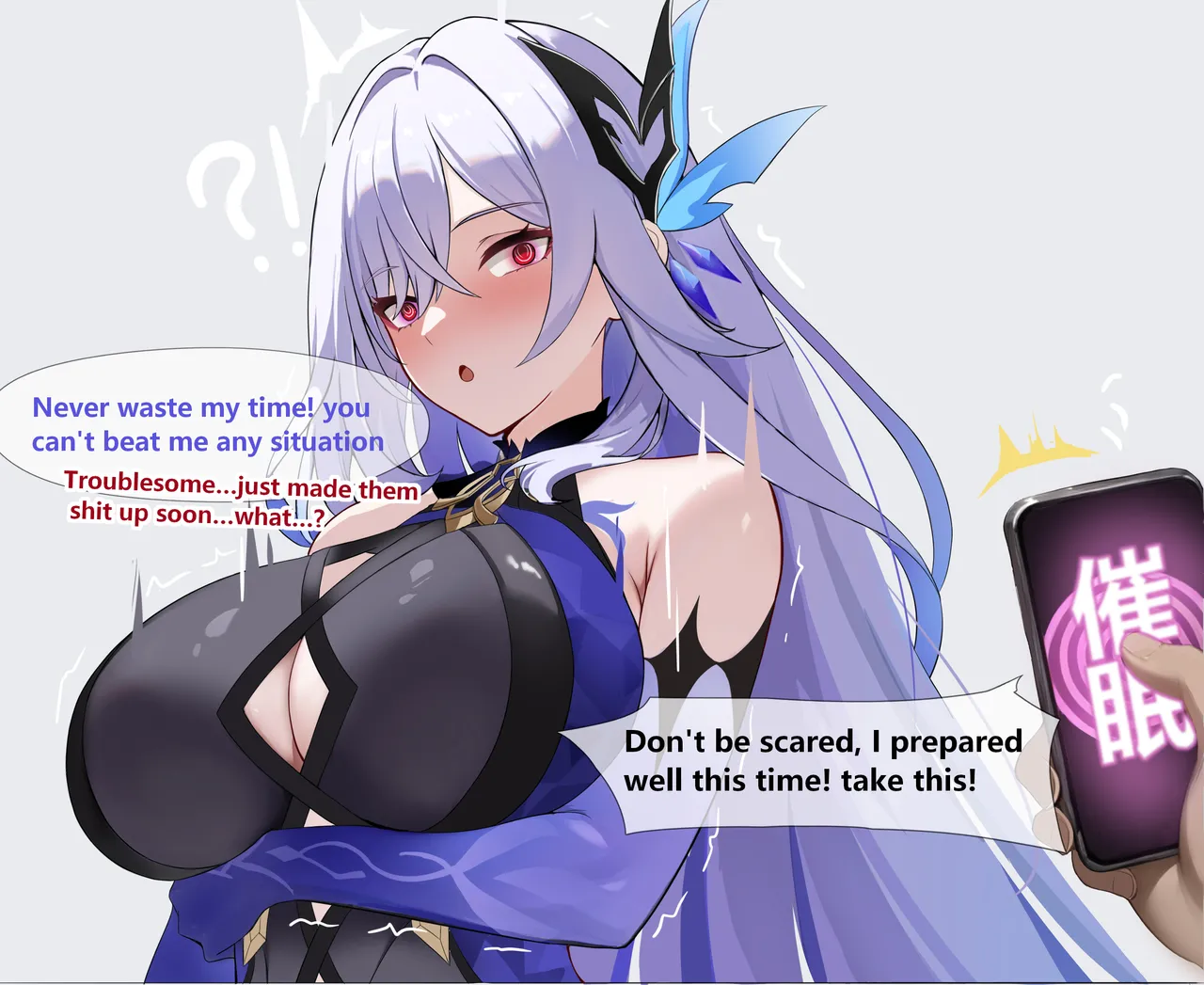 [saya_触手酱] 丝柯克Skirk 催眠 (中文/日本语/English) [Decensored] Bildnummer 15