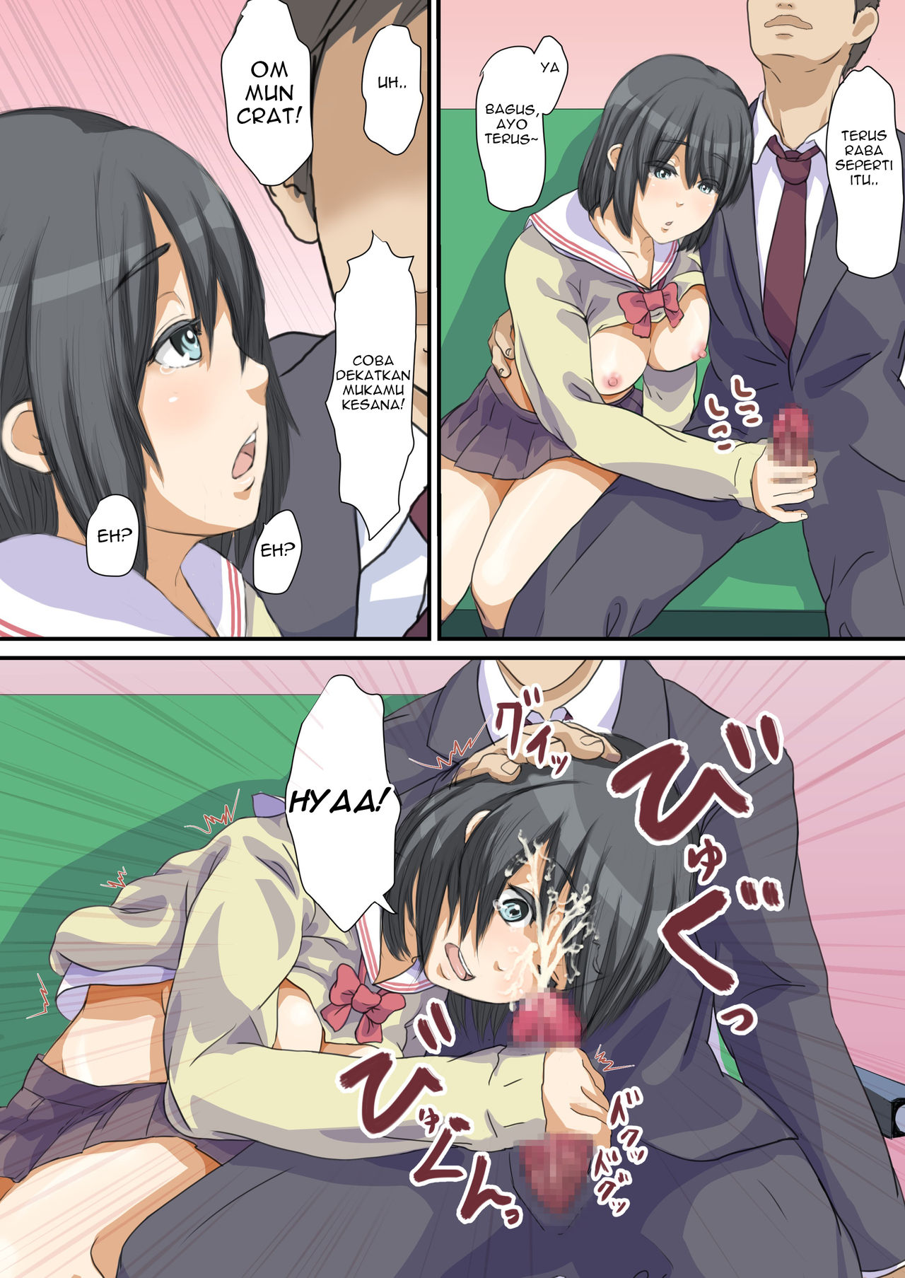 [SADISTIC GREEN] Memerawani gadis SMA di Bus ketika mutasi ke desa [Indonesian] [Gagak_Ireng] [Rewrite] image number 9