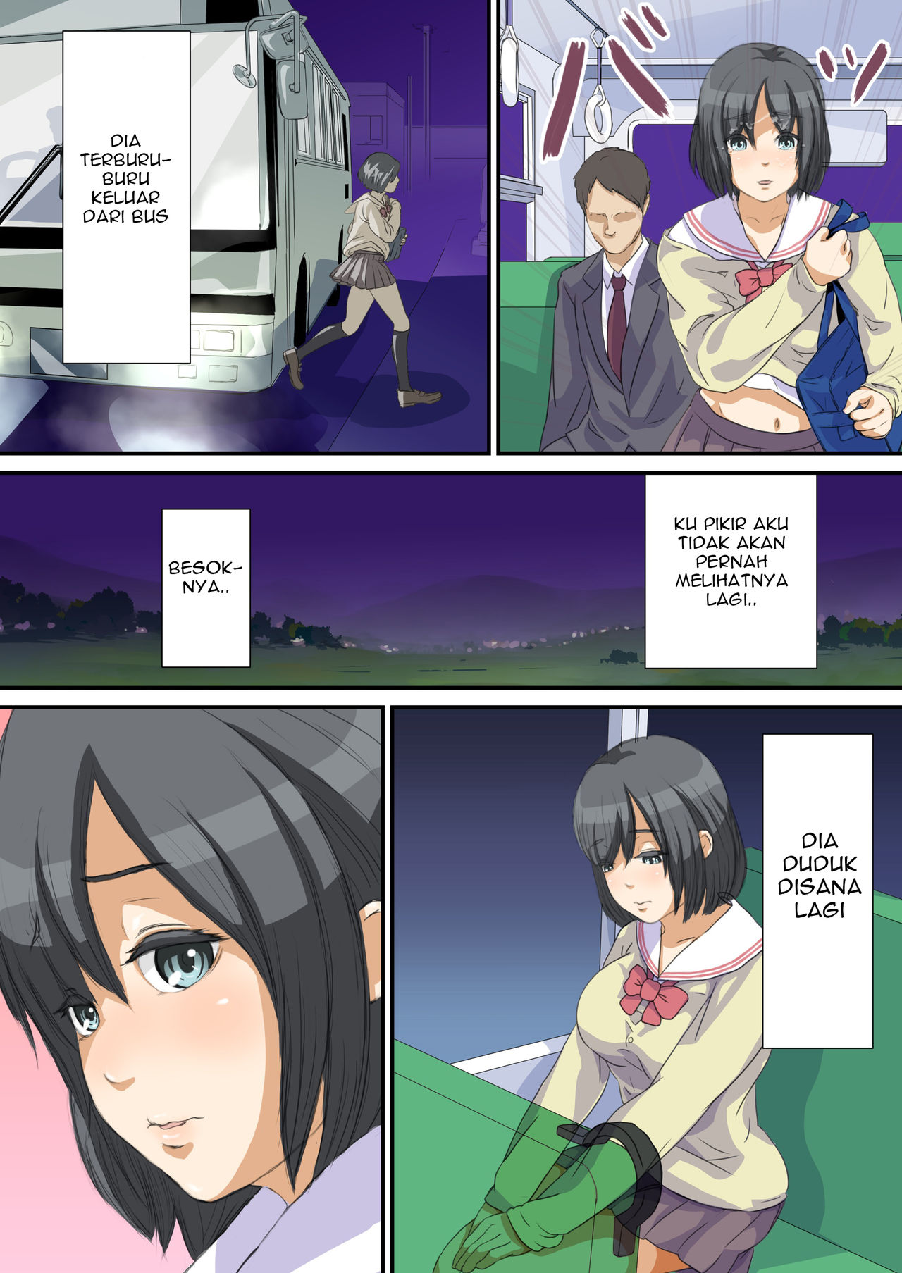 [SADISTIC GREEN] Memerawani gadis SMA di Bus ketika mutasi ke desa [Indonesian] [Gagak_Ireng] [Rewrite] image number 11