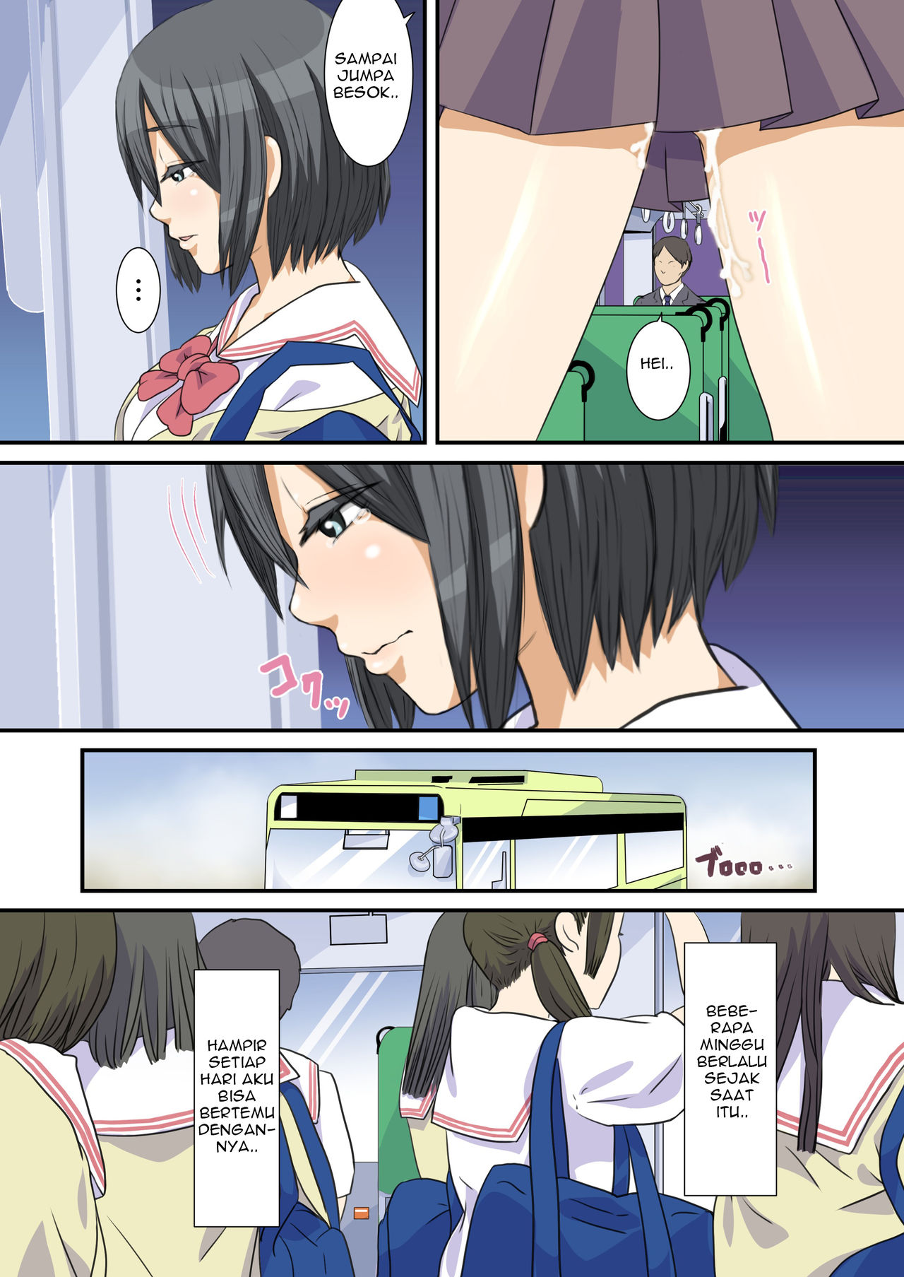 [SADISTIC GREEN] Memerawani gadis SMA di Bus ketika mutasi ke desa [Indonesian] [Gagak_Ireng] [Rewrite] image number 21