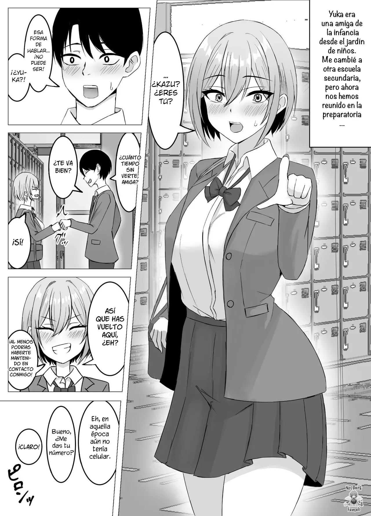 Me reuní con mi vieja amiga y crucé la línea. Bildnummer 2