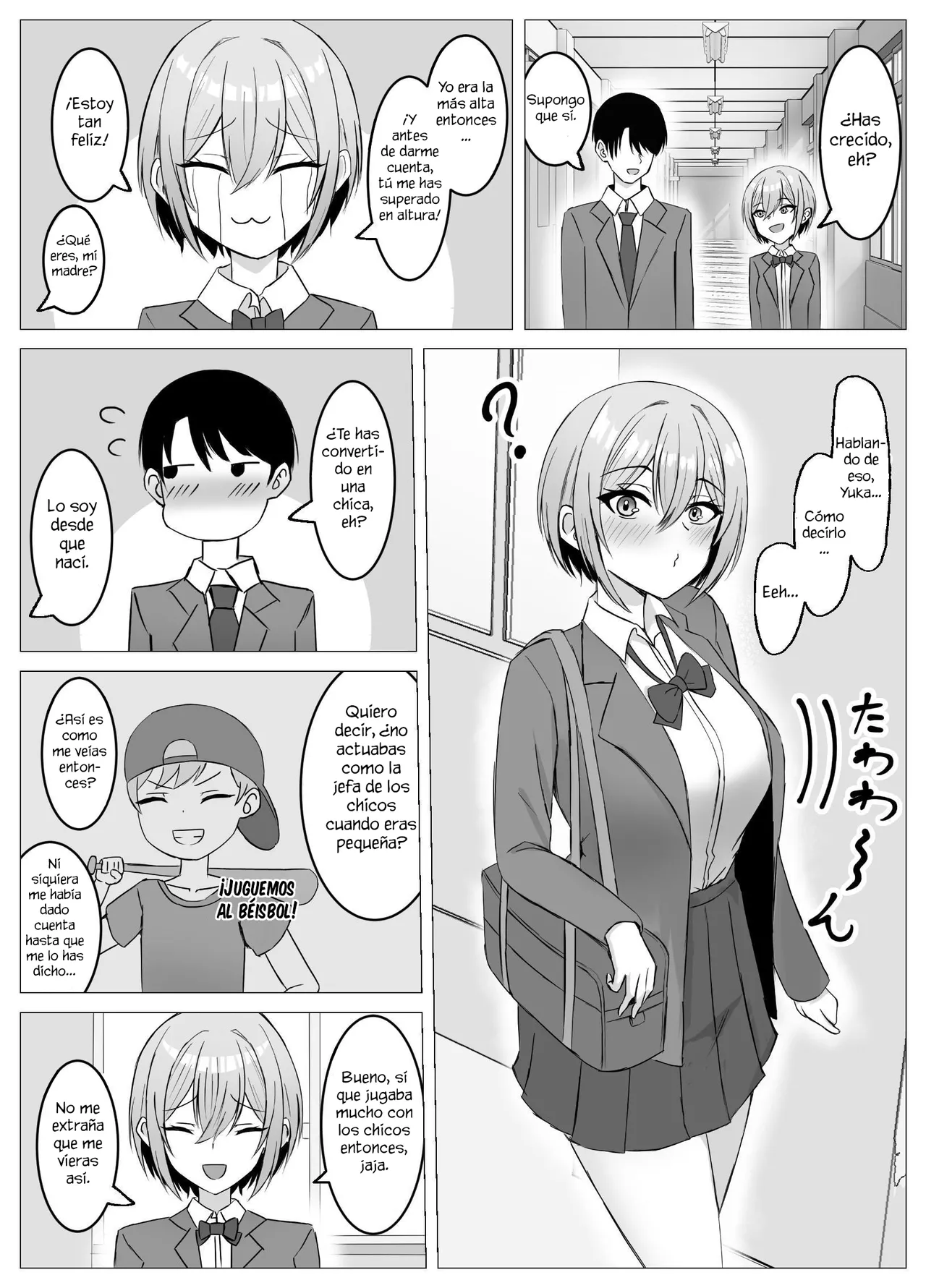 Me reuní con mi vieja amiga y crucé la línea. Bildnummer 3