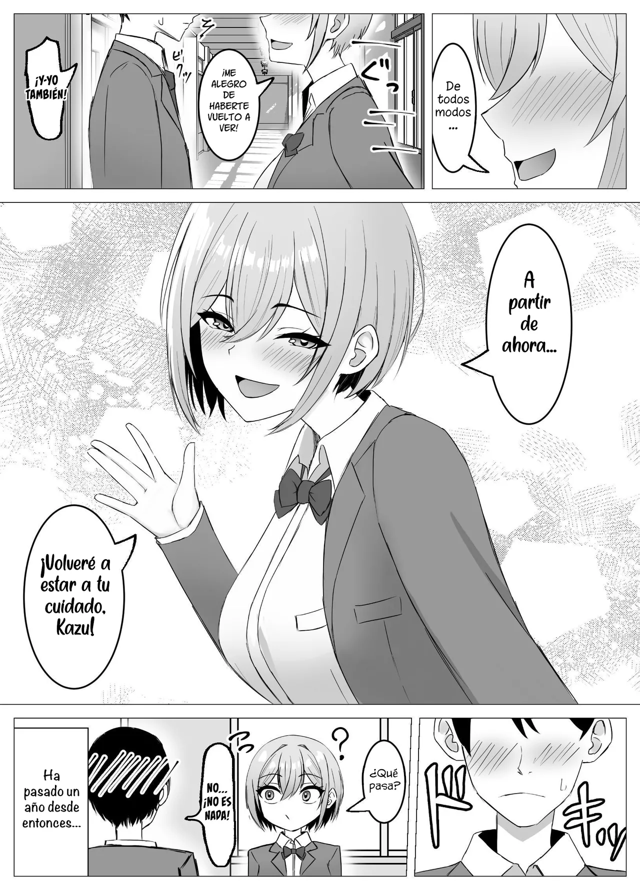 Me reuní con mi vieja amiga y crucé la línea. Bildnummer 4