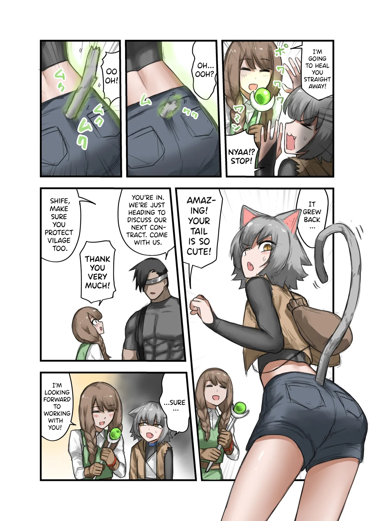 [Sukeira (sukebe rakugaki)] Yuusha no Isshuukan Kishi Danchou Hen | One Week With a Hero The Knight Captain Edition [English] [Poranya] Bildnummer 6