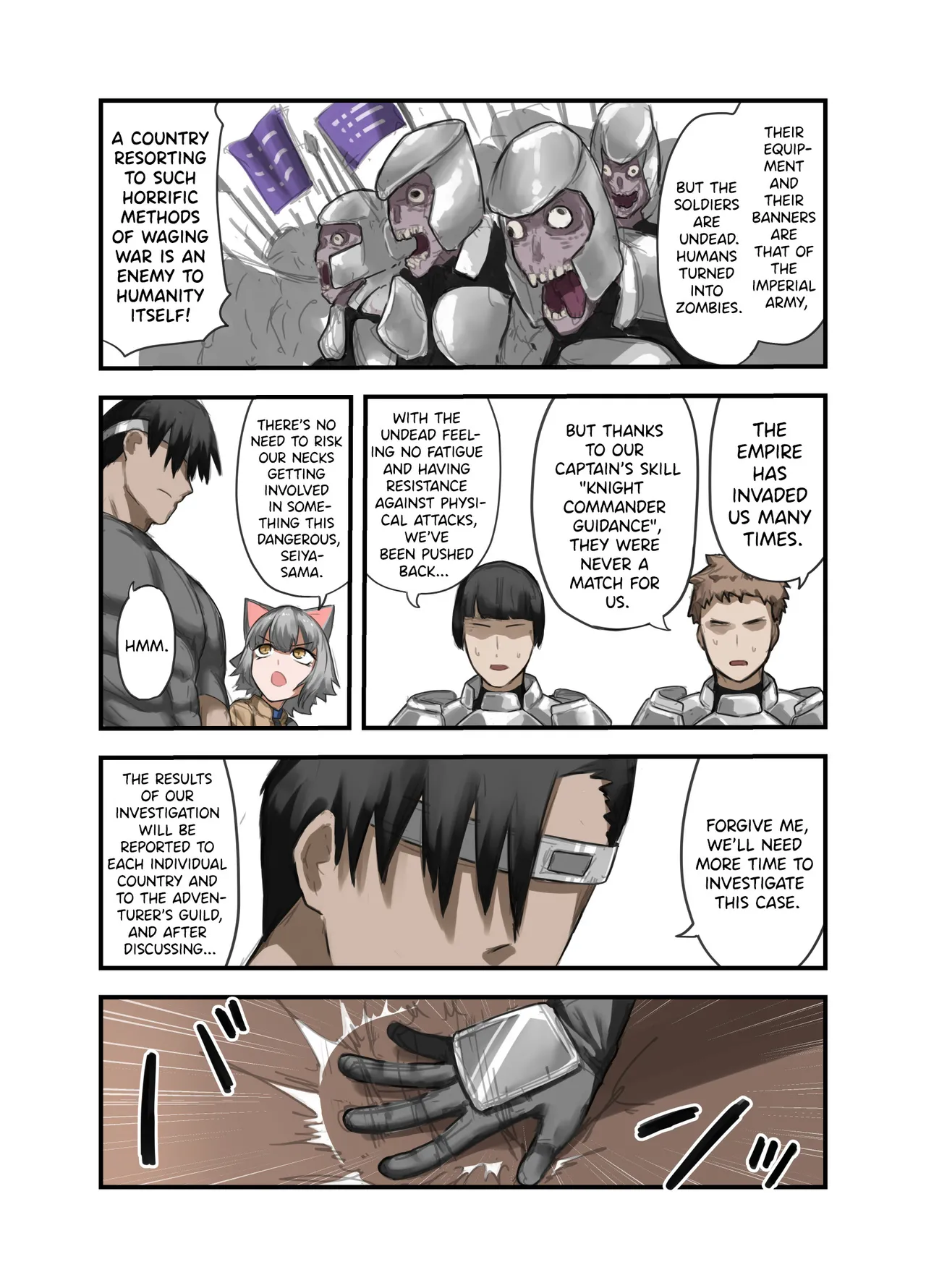 [Sukeira (sukebe rakugaki)] Yuusha no Isshuukan Kishi Danchou Hen | One Week With a Hero The Knight Captain Edition [English] [Poranya] Bildnummer 9