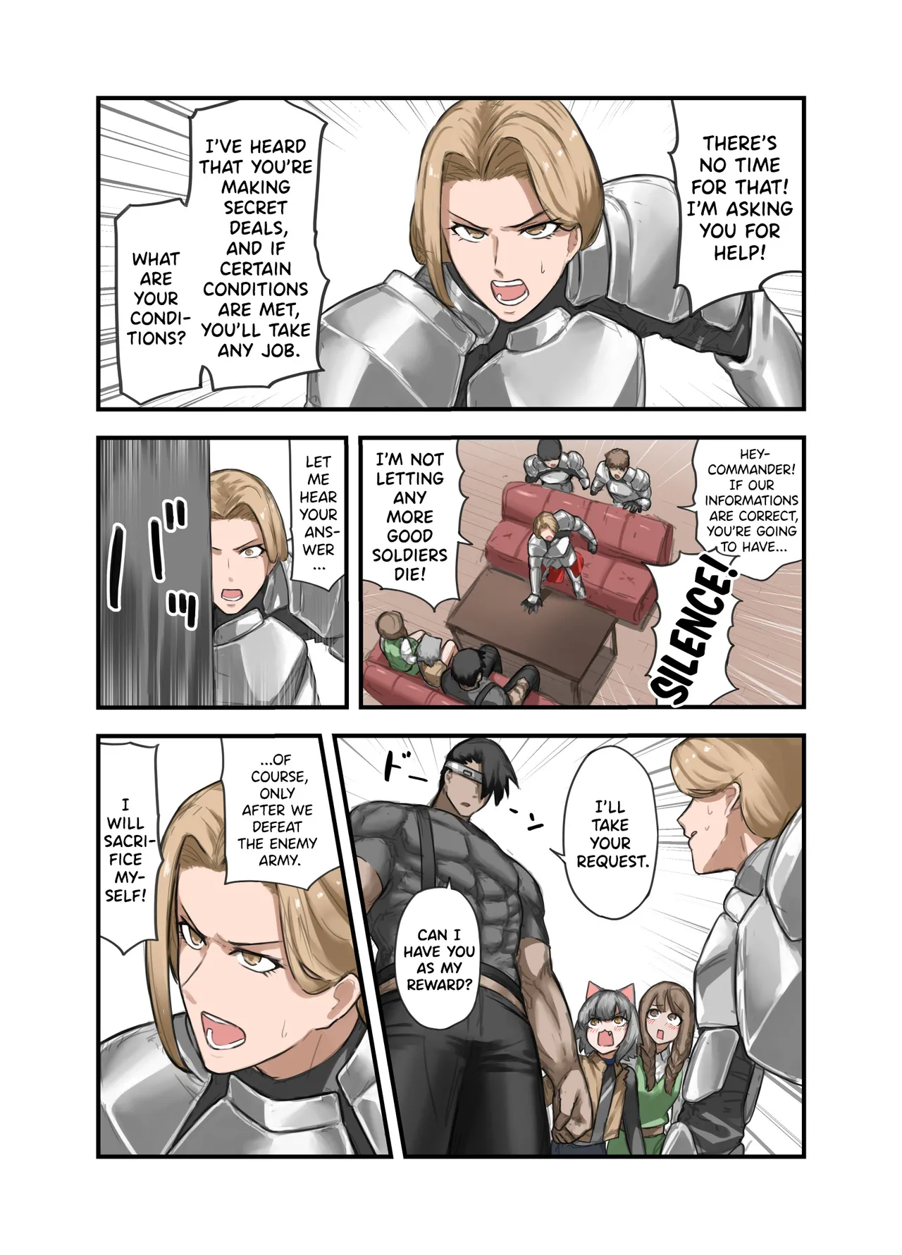 [Sukeira (sukebe rakugaki)] Yuusha no Isshuukan Kishi Danchou Hen | One Week With a Hero The Knight Captain Edition [English] [Poranya] Bildnummer 10