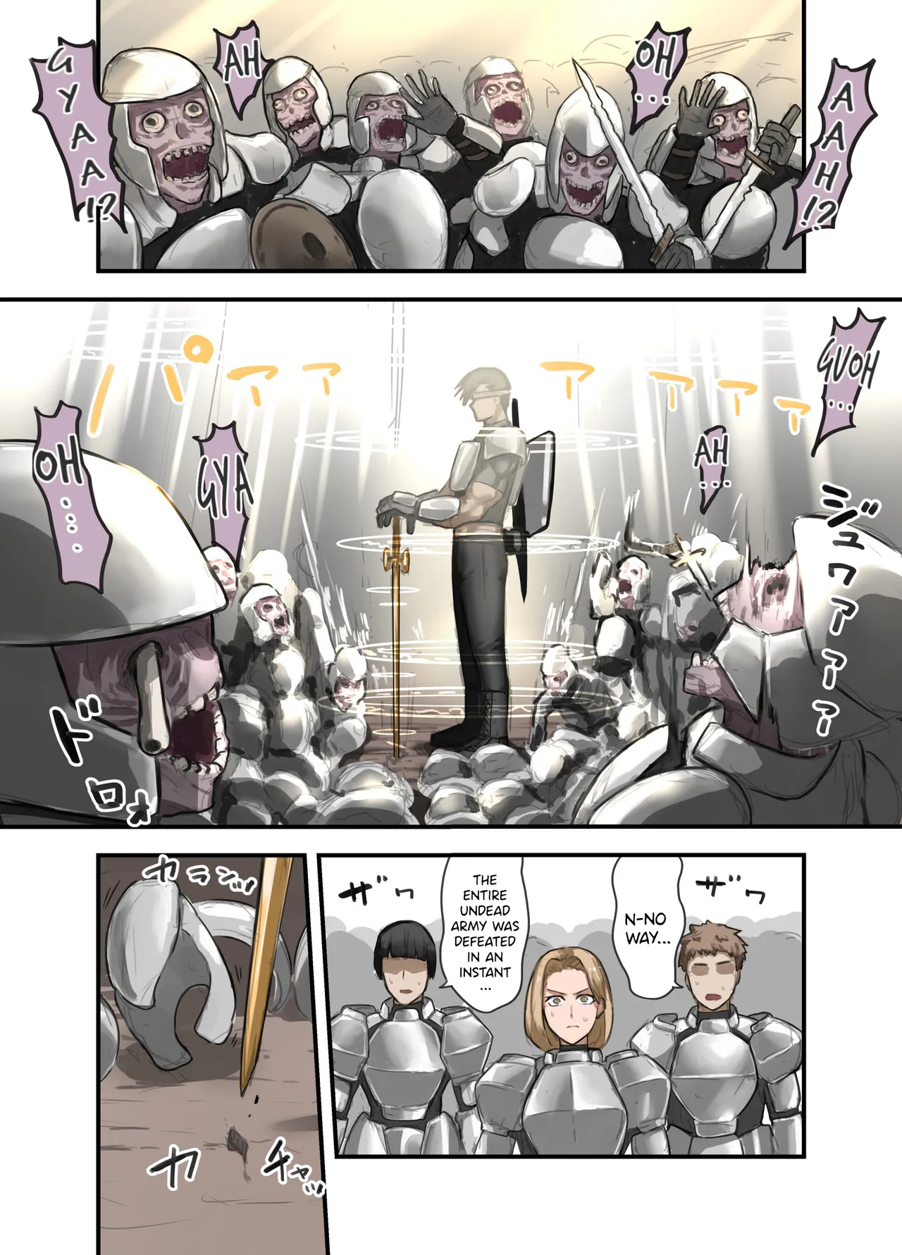 [Sukeira (sukebe rakugaki)] Yuusha no Isshuukan Kishi Danchou Hen | One Week With a Hero The Knight Captain Edition [English] [Poranya] Bildnummer 11