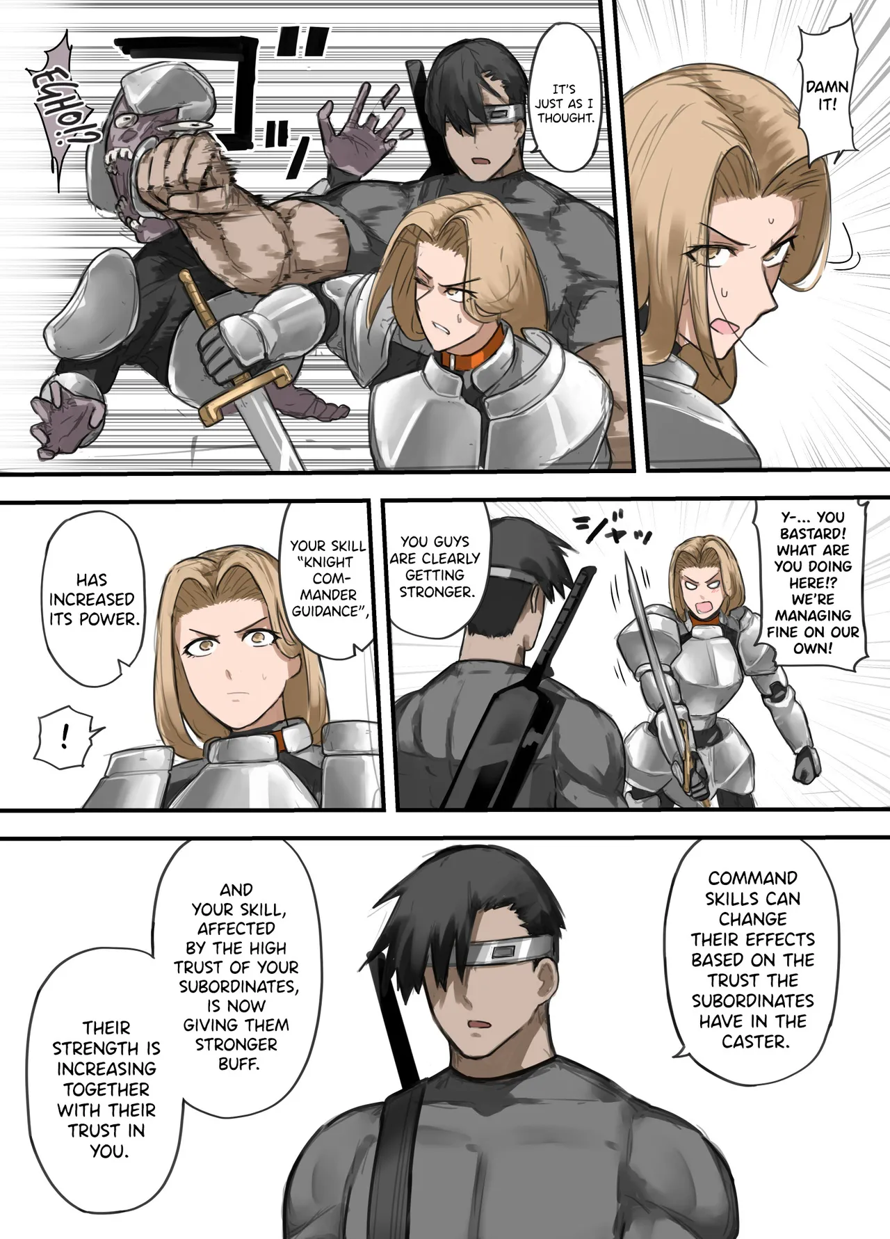 [Sukeira (sukebe rakugaki)] Yuusha no Isshuukan Kishi Danchou Hen | One Week With a Hero The Knight Captain Edition [English] [Poranya] Bildnummer 24