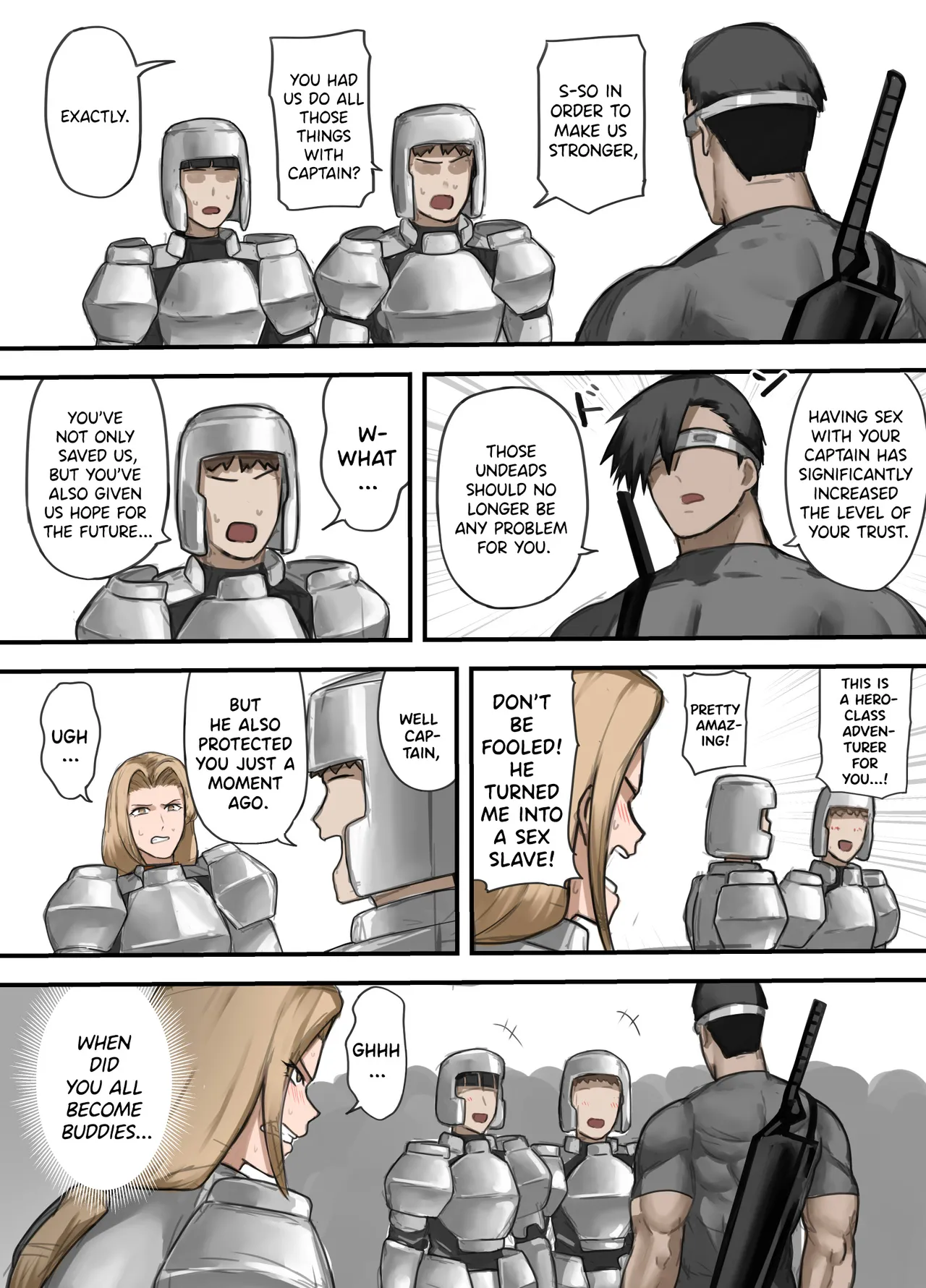 [Sukeira (sukebe rakugaki)] Yuusha no Isshuukan Kishi Danchou Hen | One Week With a Hero The Knight Captain Edition [English] [Poranya] Bildnummer 25