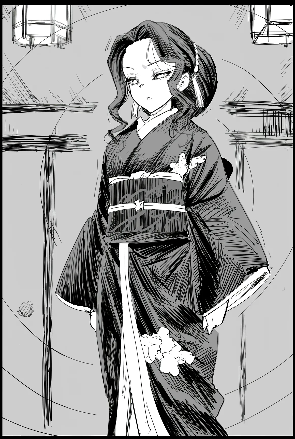 [Ma-kurou] Onna Muzan-sama ni Shaburaretai (Kimetsu no Yaiba) [TEXTLESS] Bildnummer 2