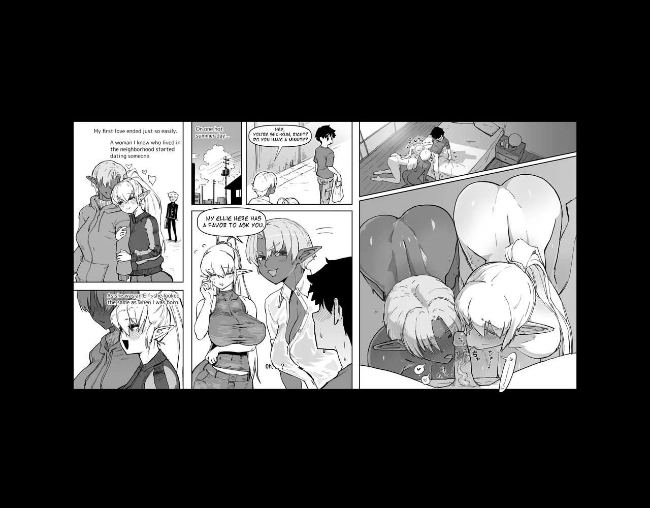 [Sasizume Soutarou] Goodbye Futanari Elf [English] numero di immagine  2