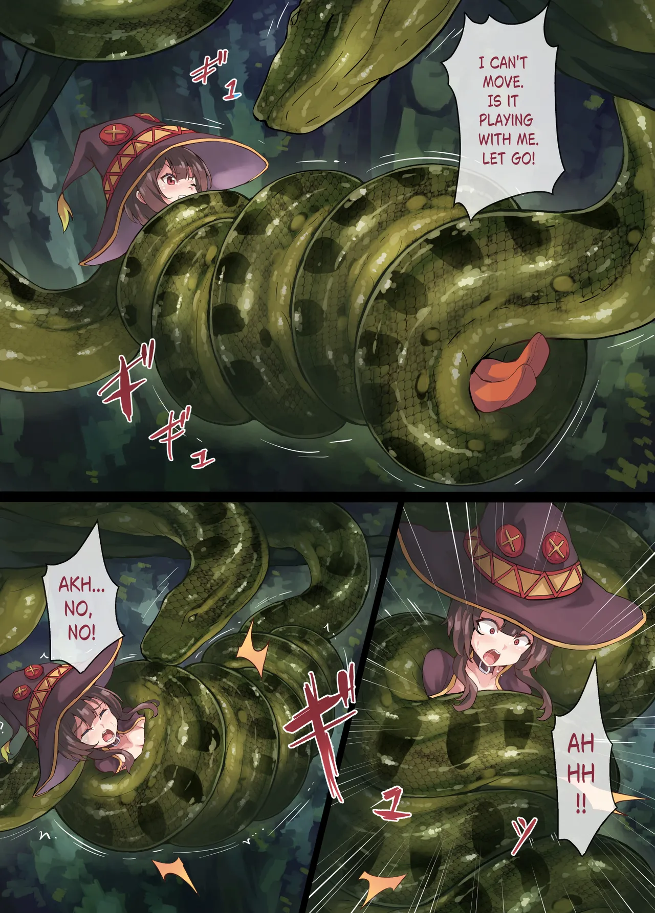 [Mist Night (Co_Ma)] Kono Subarashii Wrestle Quest! [English] Bildnummer 29