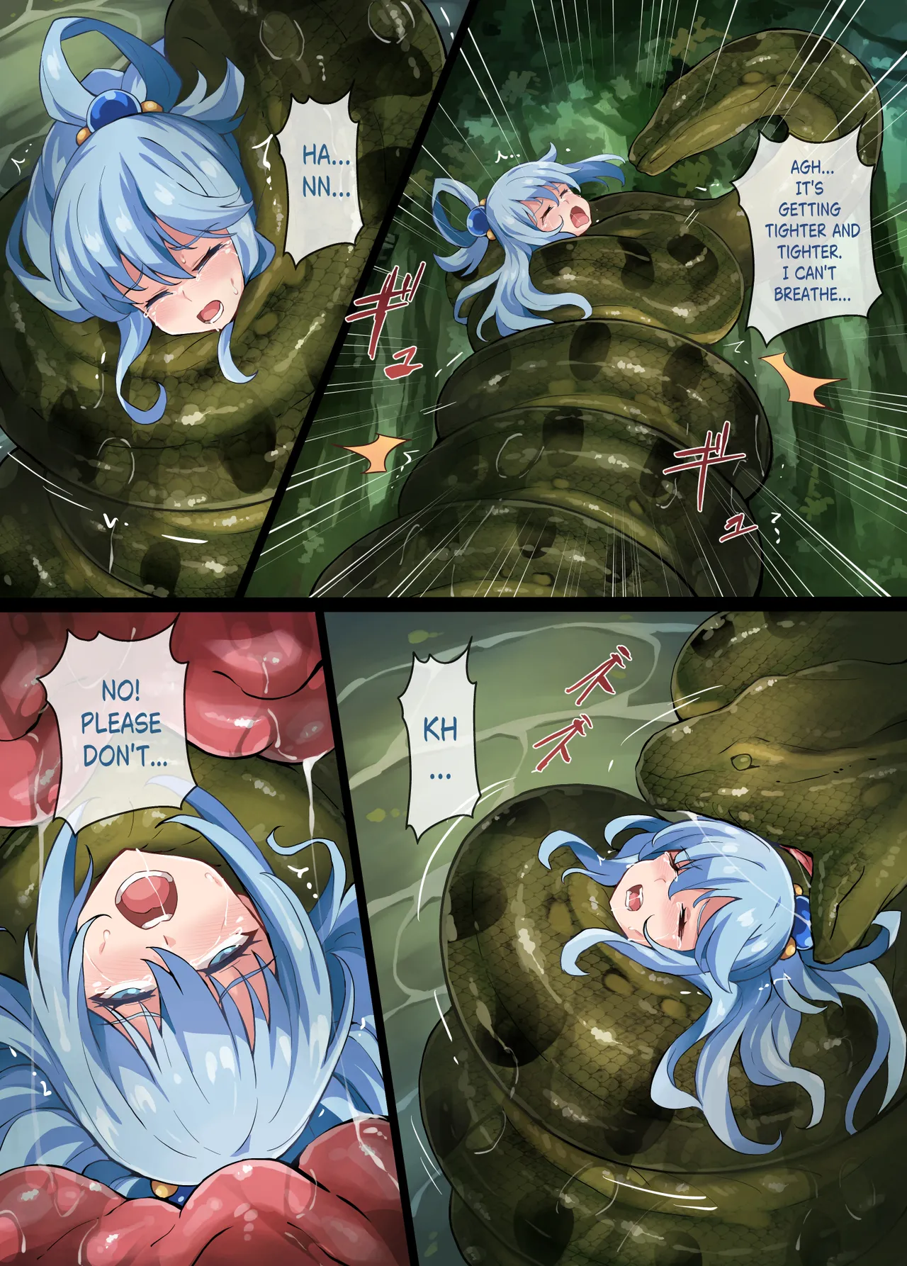 [Mist Night (Co_Ma)] Kono Subarashii Wrestle Quest! [English] Bildnummer 36