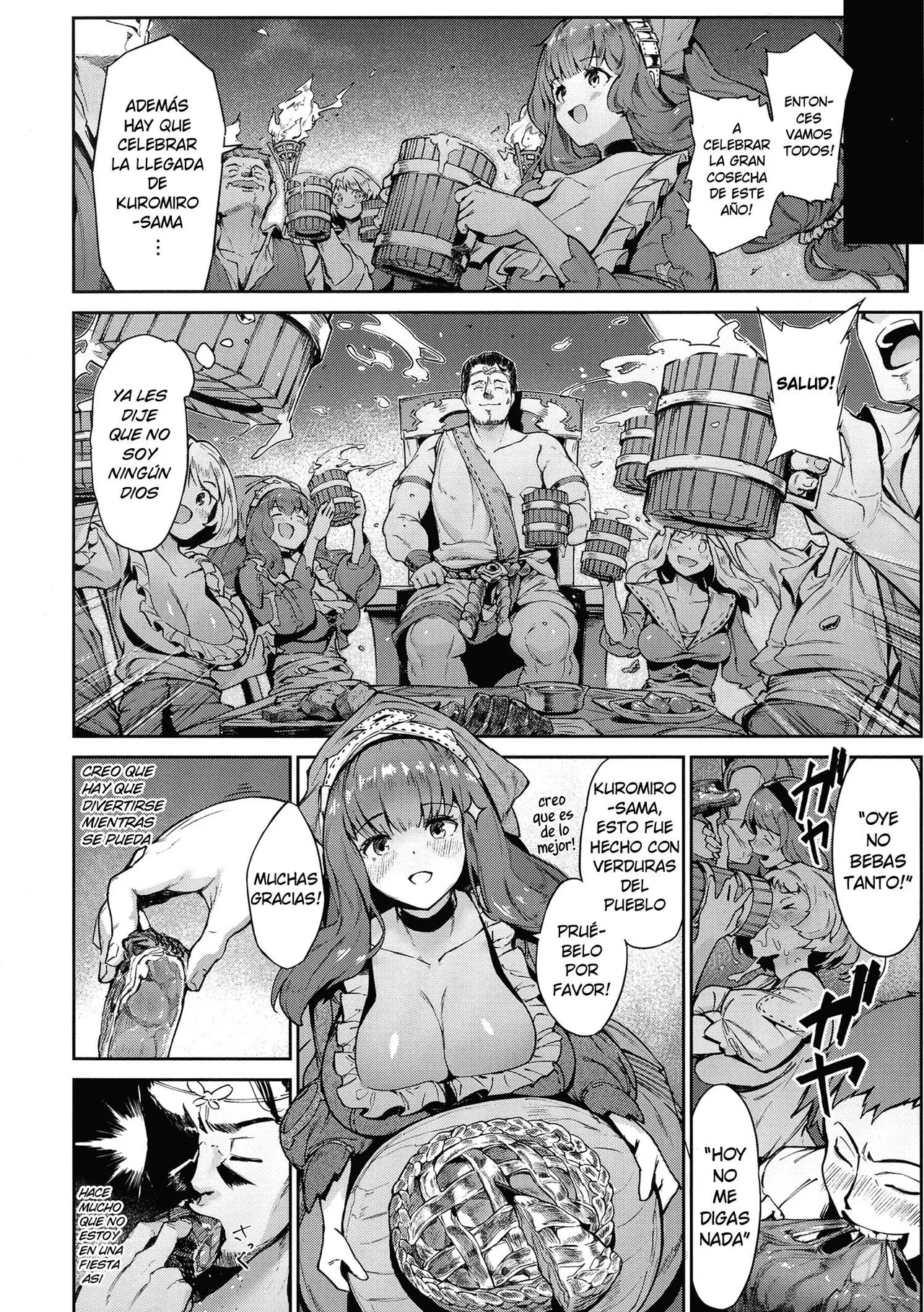 [Croriin] Shuukaku sai no Yoru ni | La Noche del Festival de la Cosecha (Yarikomi Saga ~Isekai Seikatsuki~) [Spanish] [Decensored][Digital][Harenchi no Fansub] 이미지 번호 6